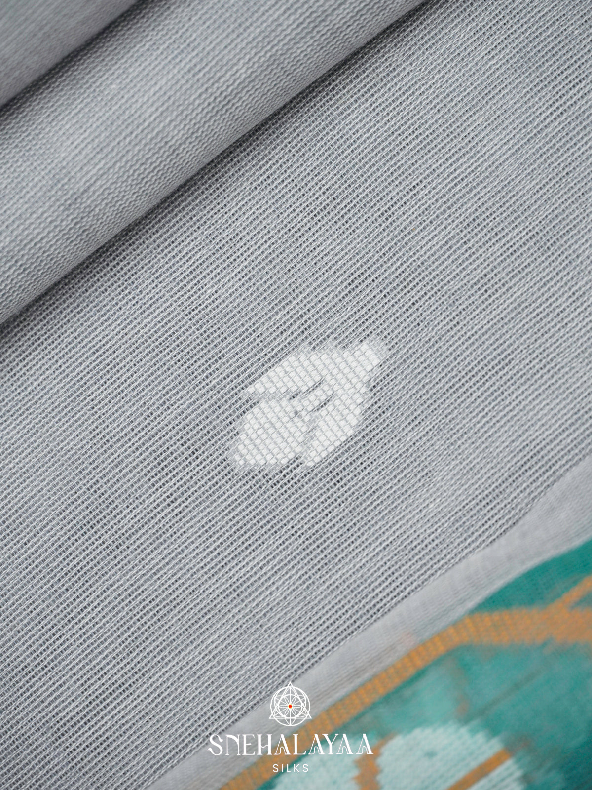 Grey Khadi Cotton Saree