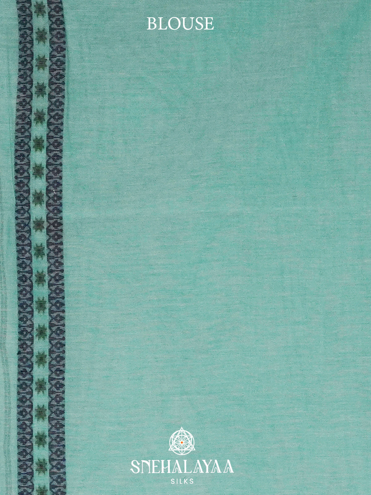 Mint Blue  Bengal Cotton Saree