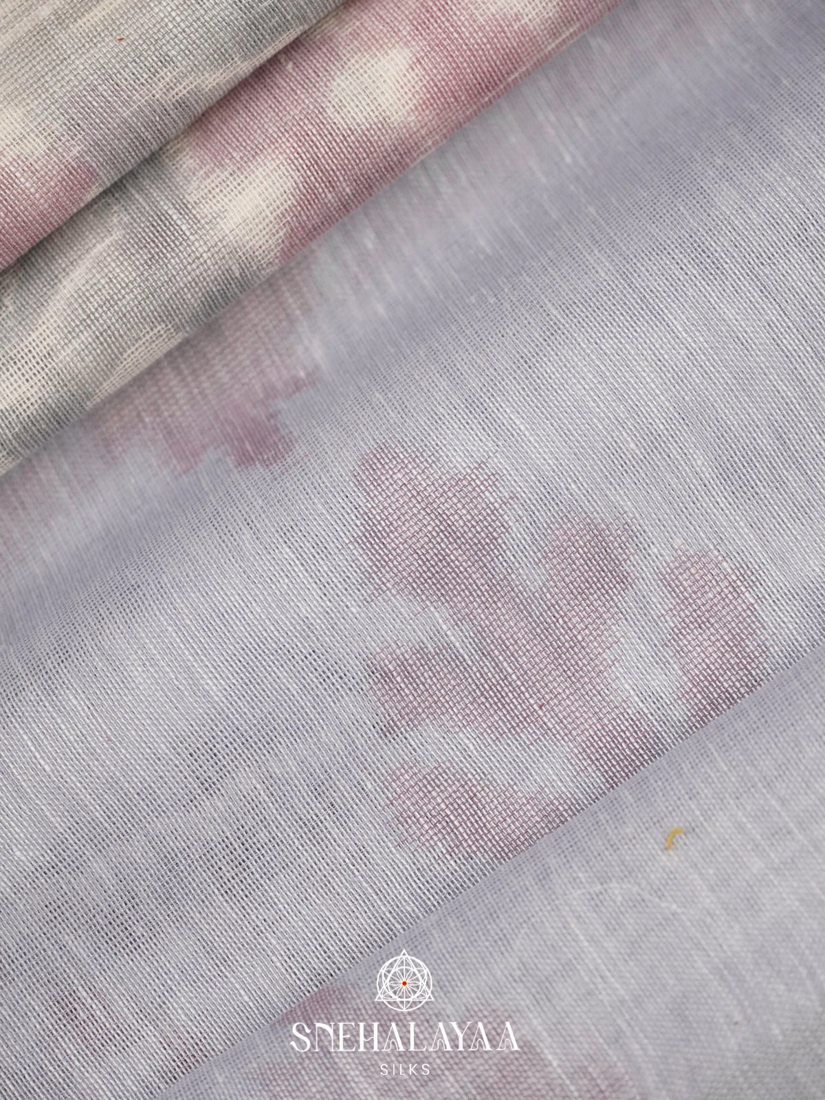 Grey Khadi Cotton Saree