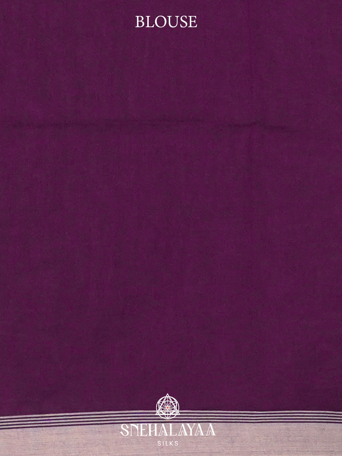 Wine Khadi Cotton Saree