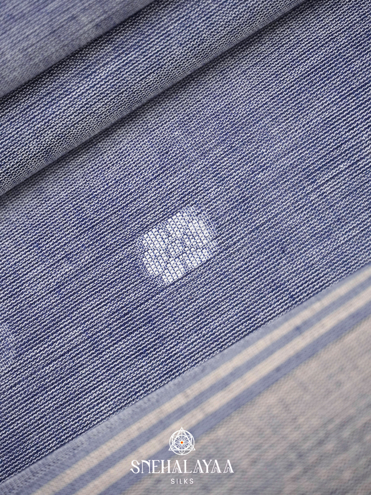 Grey Khadi Cotton Saree
