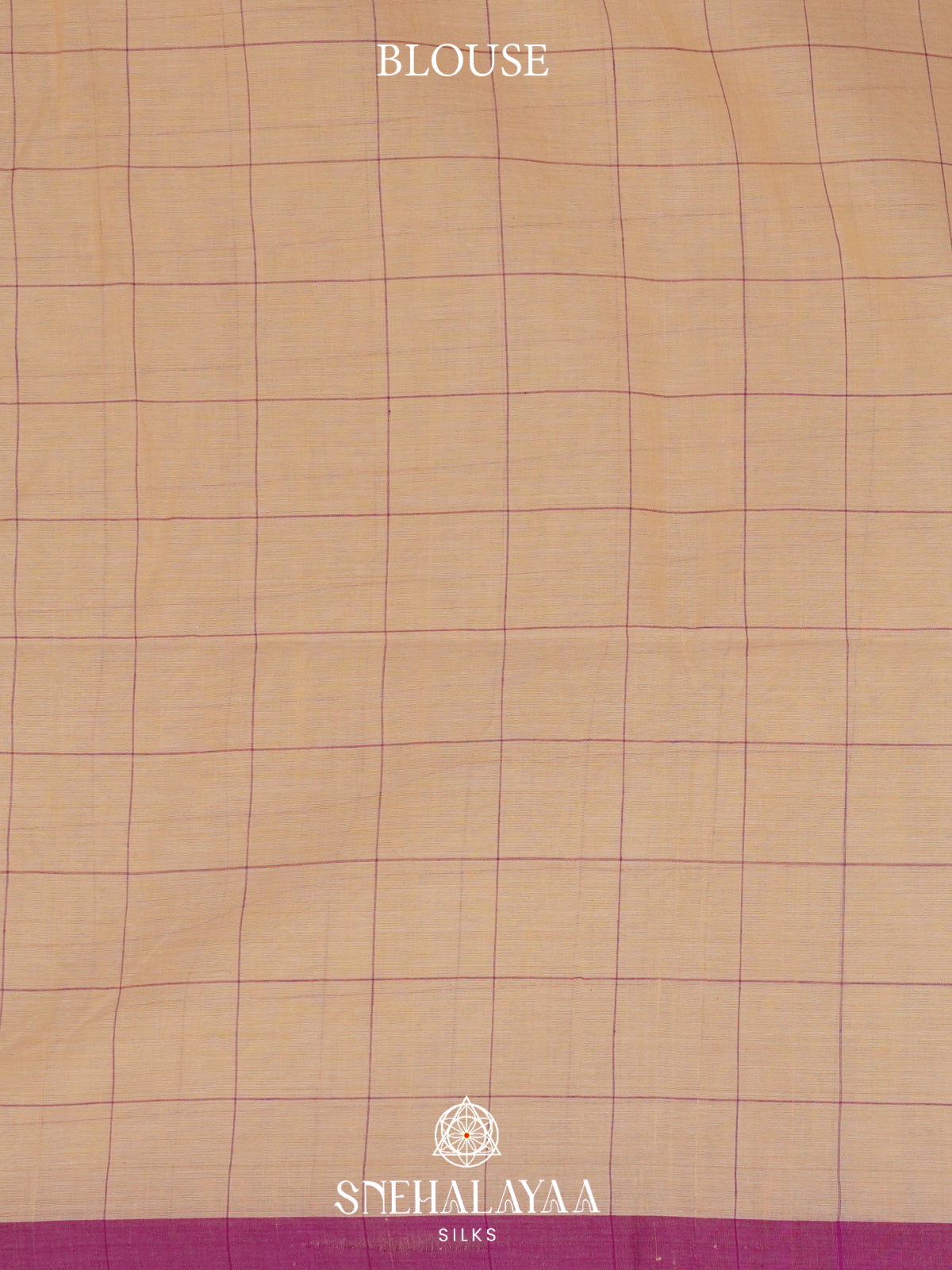 Cream Khadi Cotton Saree