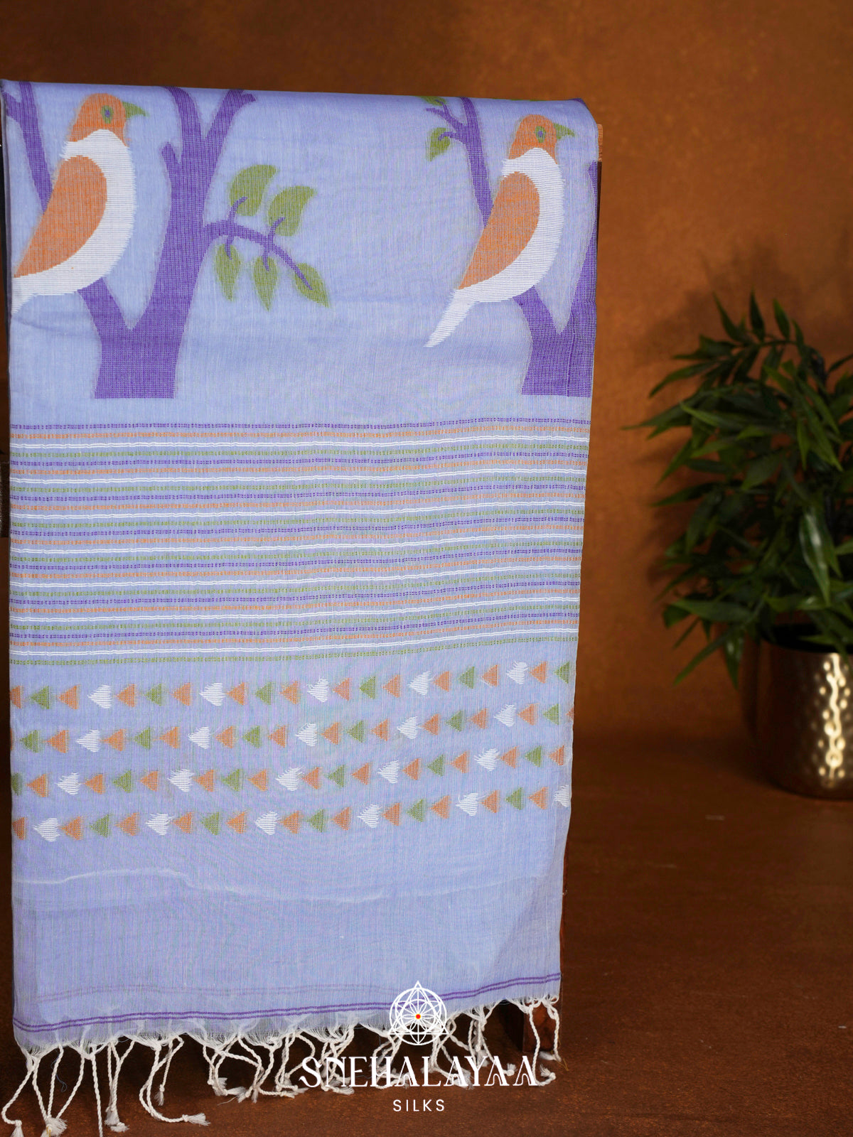 Orchid  Bengal Cotton Saree