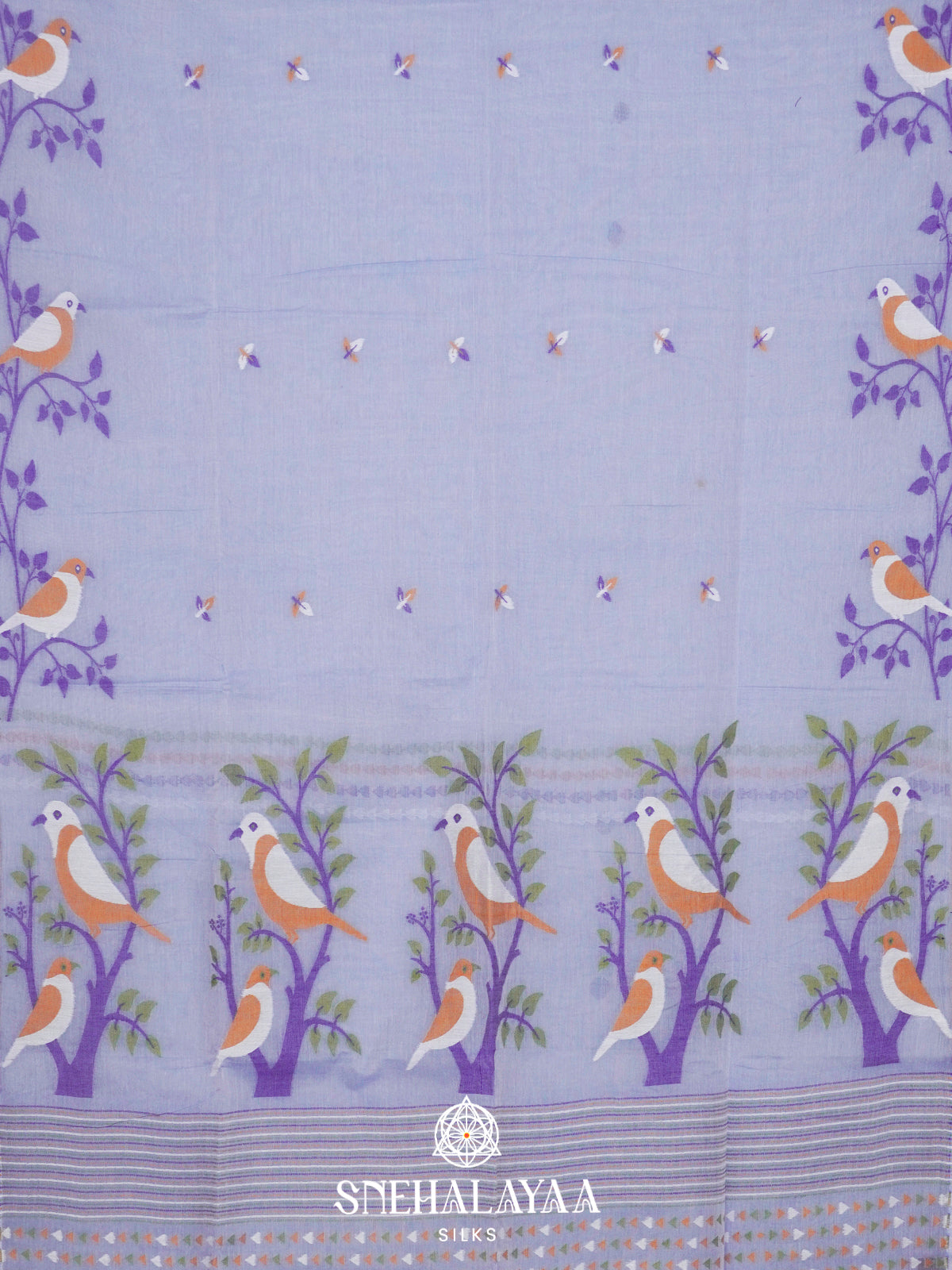 Orchid  Bengal Cotton Saree