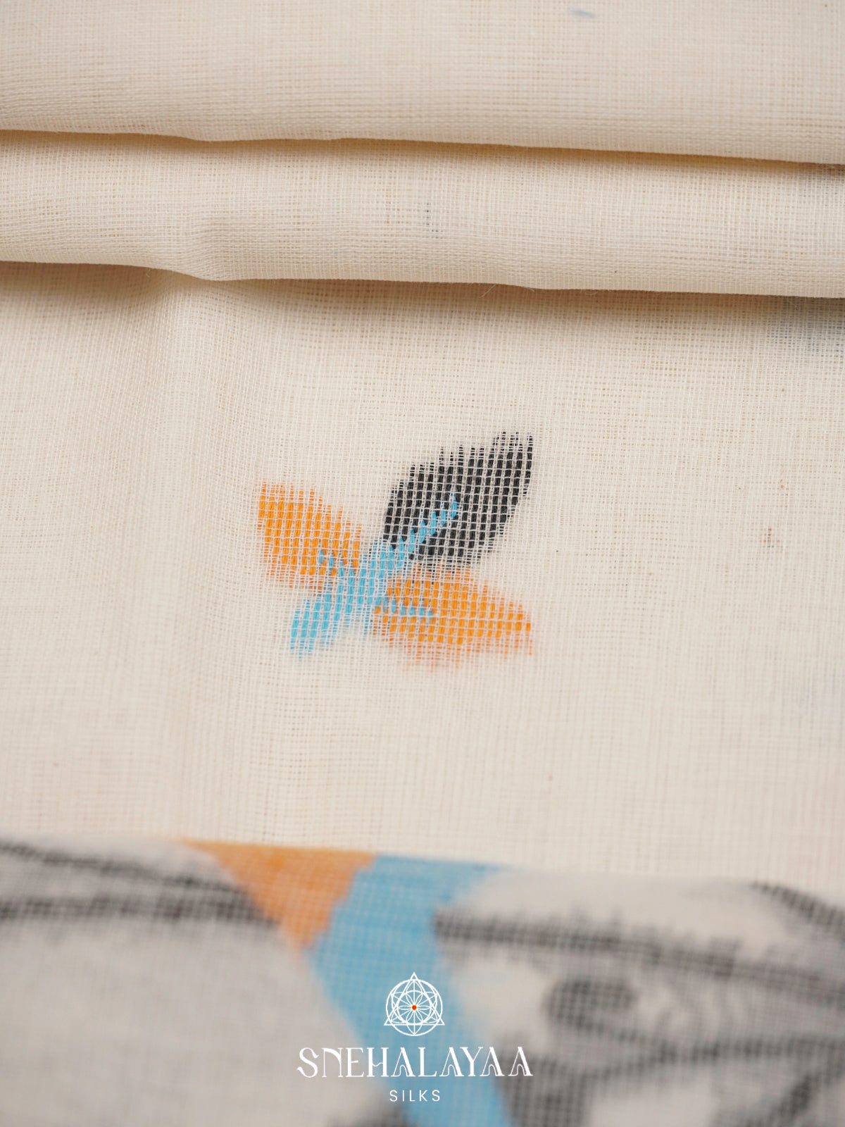 White  Bengal Cotton Saree