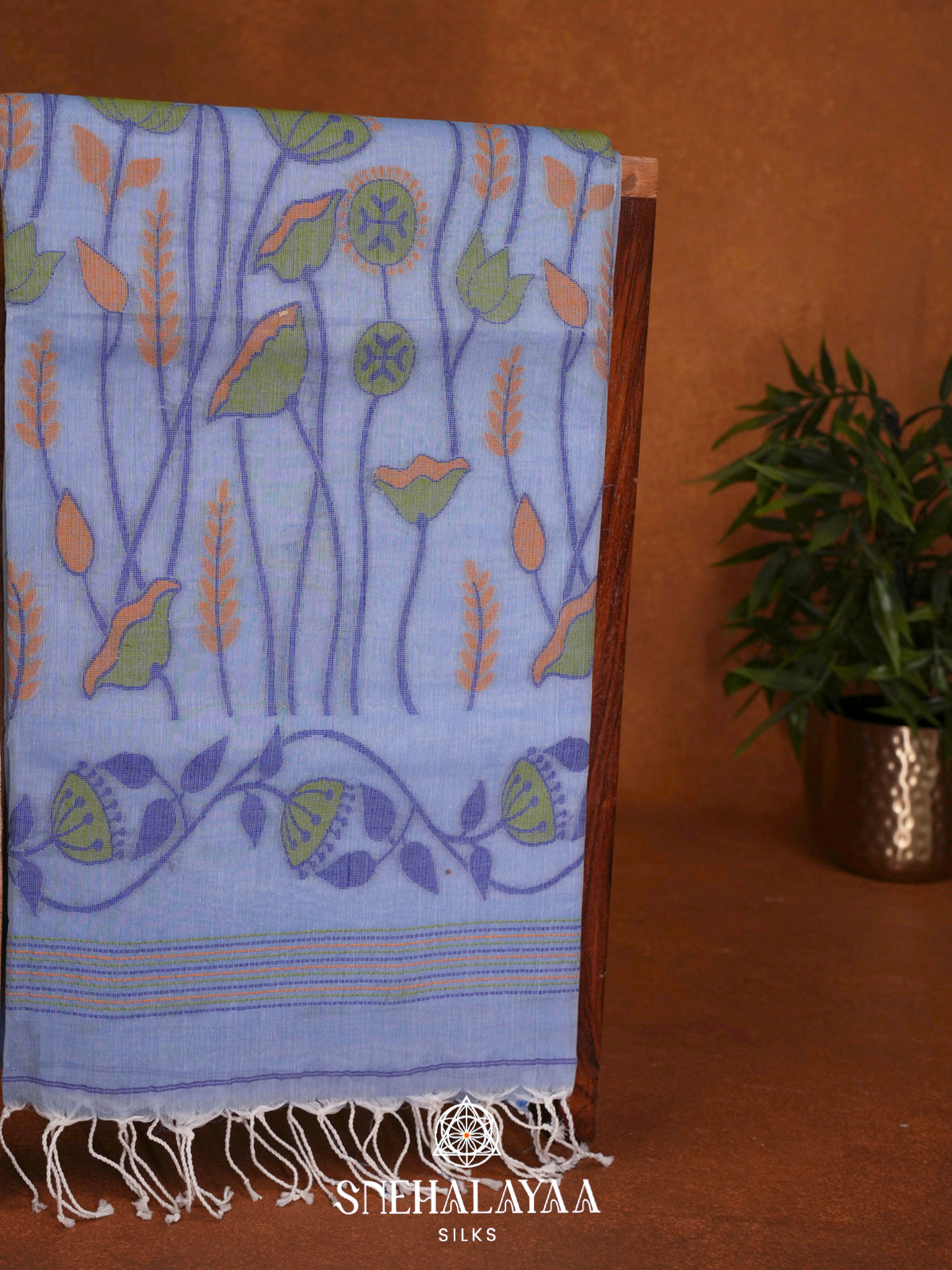 Orchid  Bengal Cotton Saree