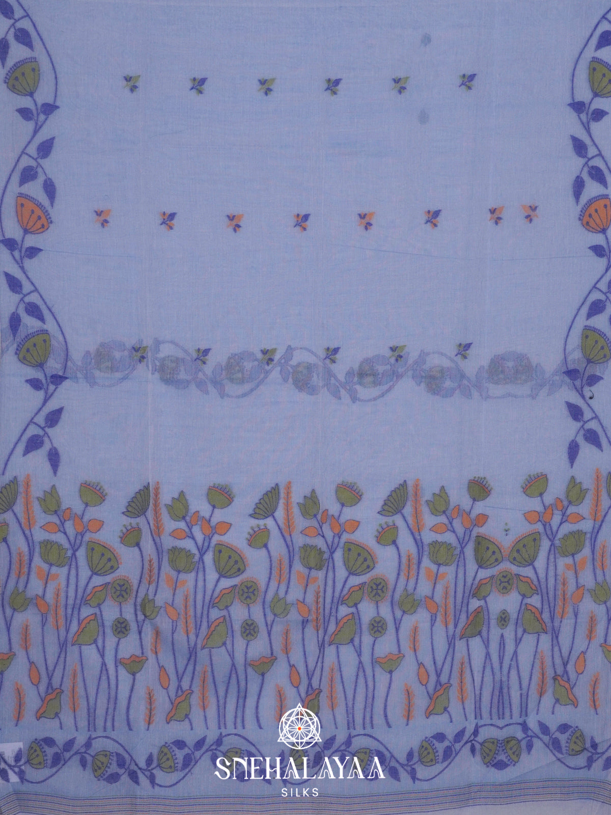Orchid  Bengal Cotton Saree