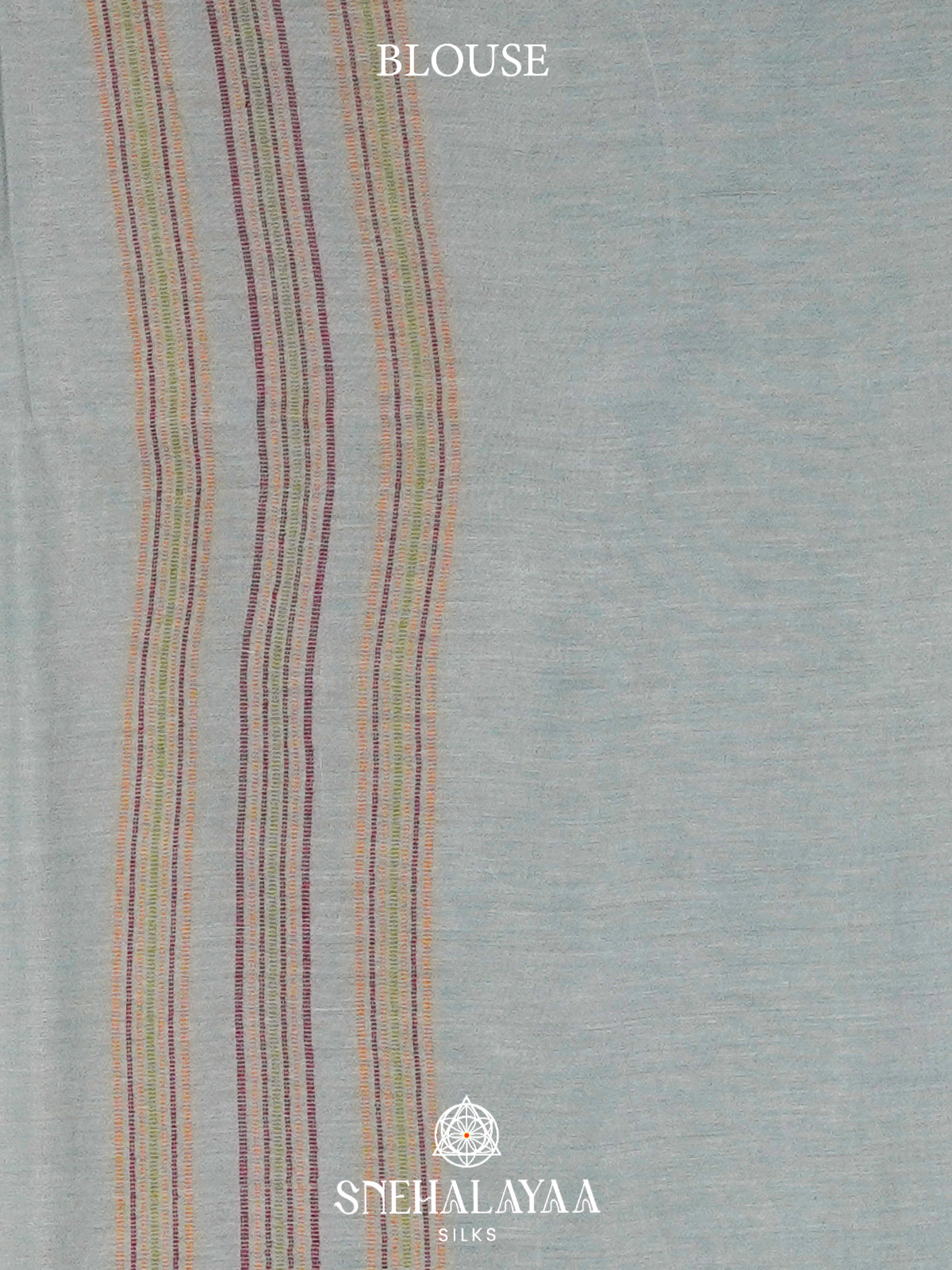 Mint Blue  Bengal Cotton Saree