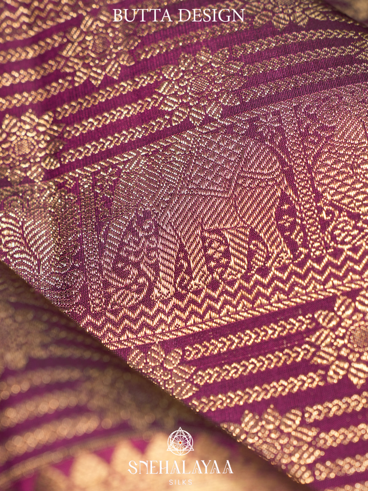 Purple Kanjivaram Silk Saree