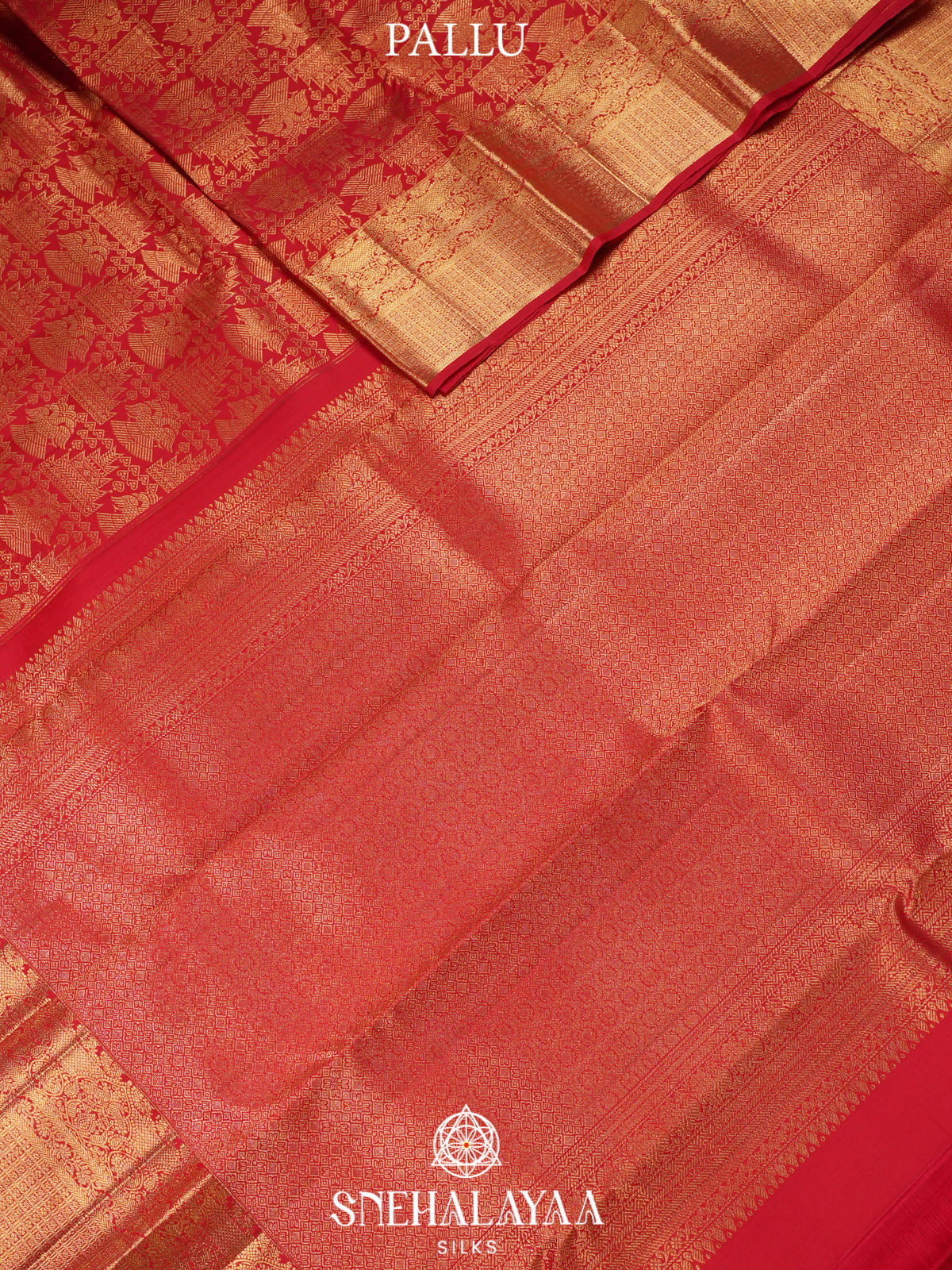Red Kanjivaram Silk Saree