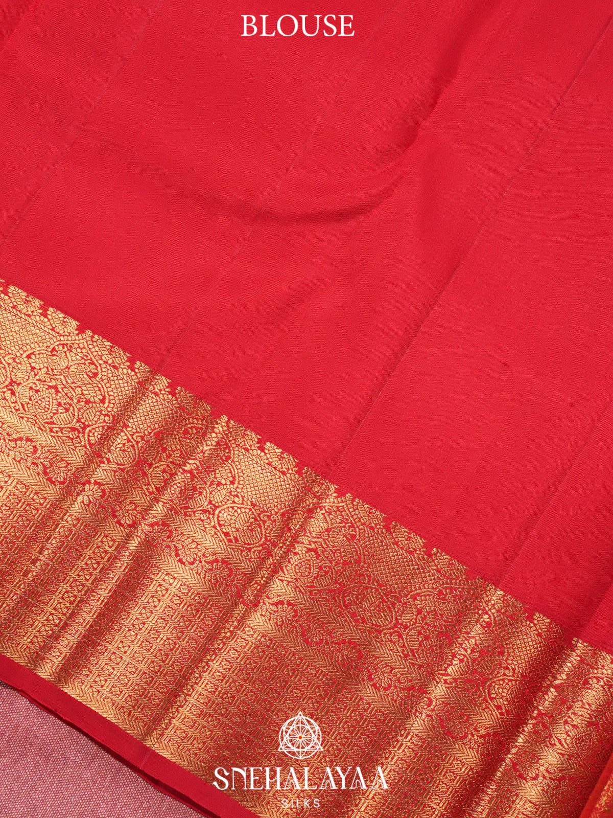 Red Kanjivaram Silk Saree