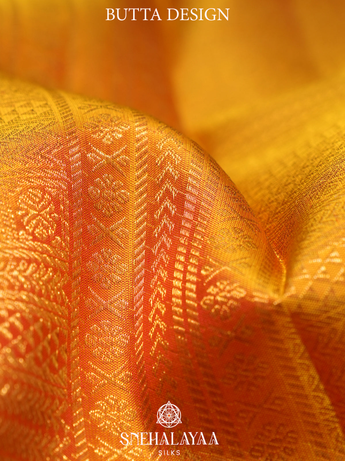 Yellow Tissue Kanjivaram Silk Saree