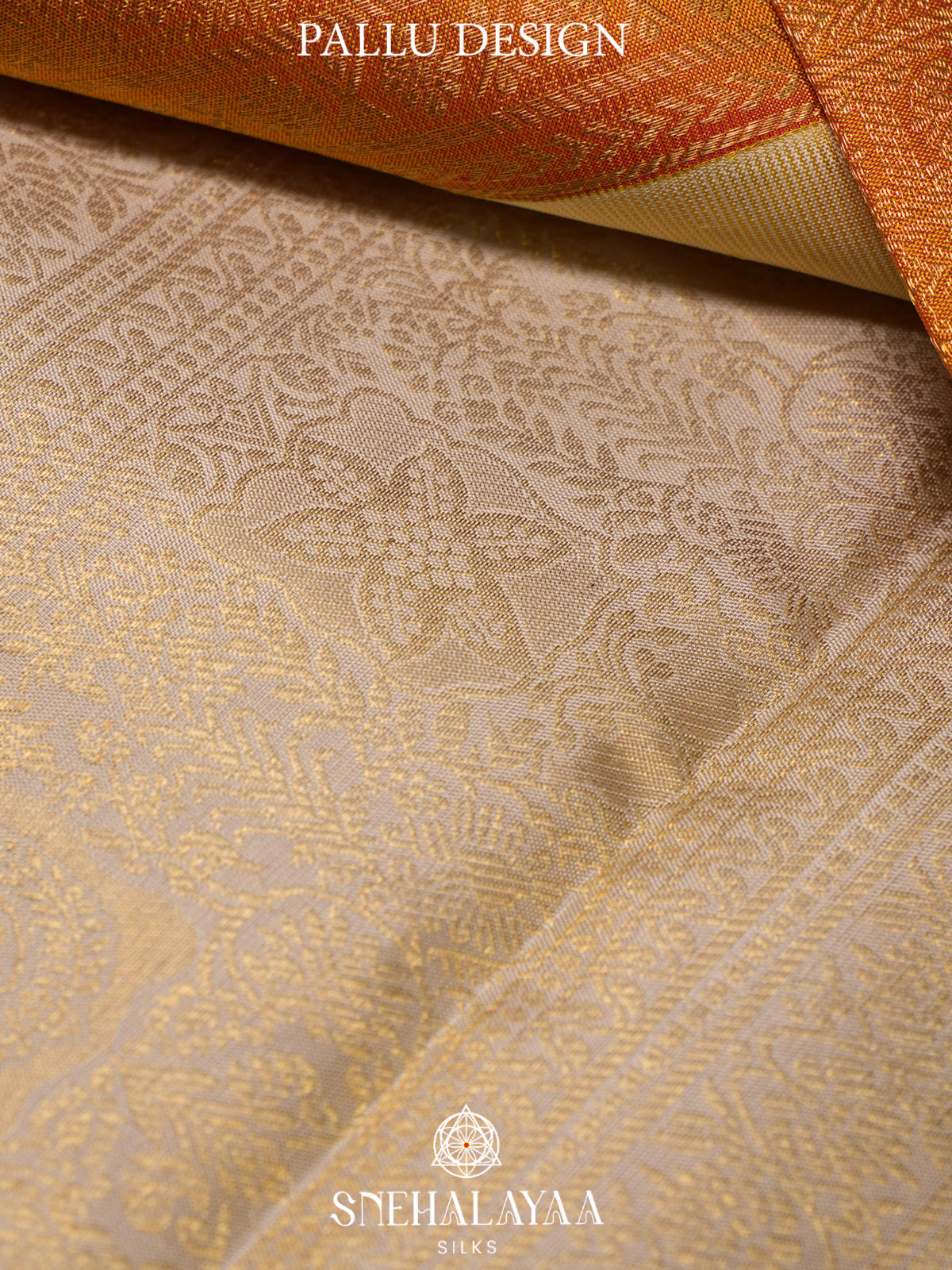 Yellow Tissue Kanjivaram Silk Saree