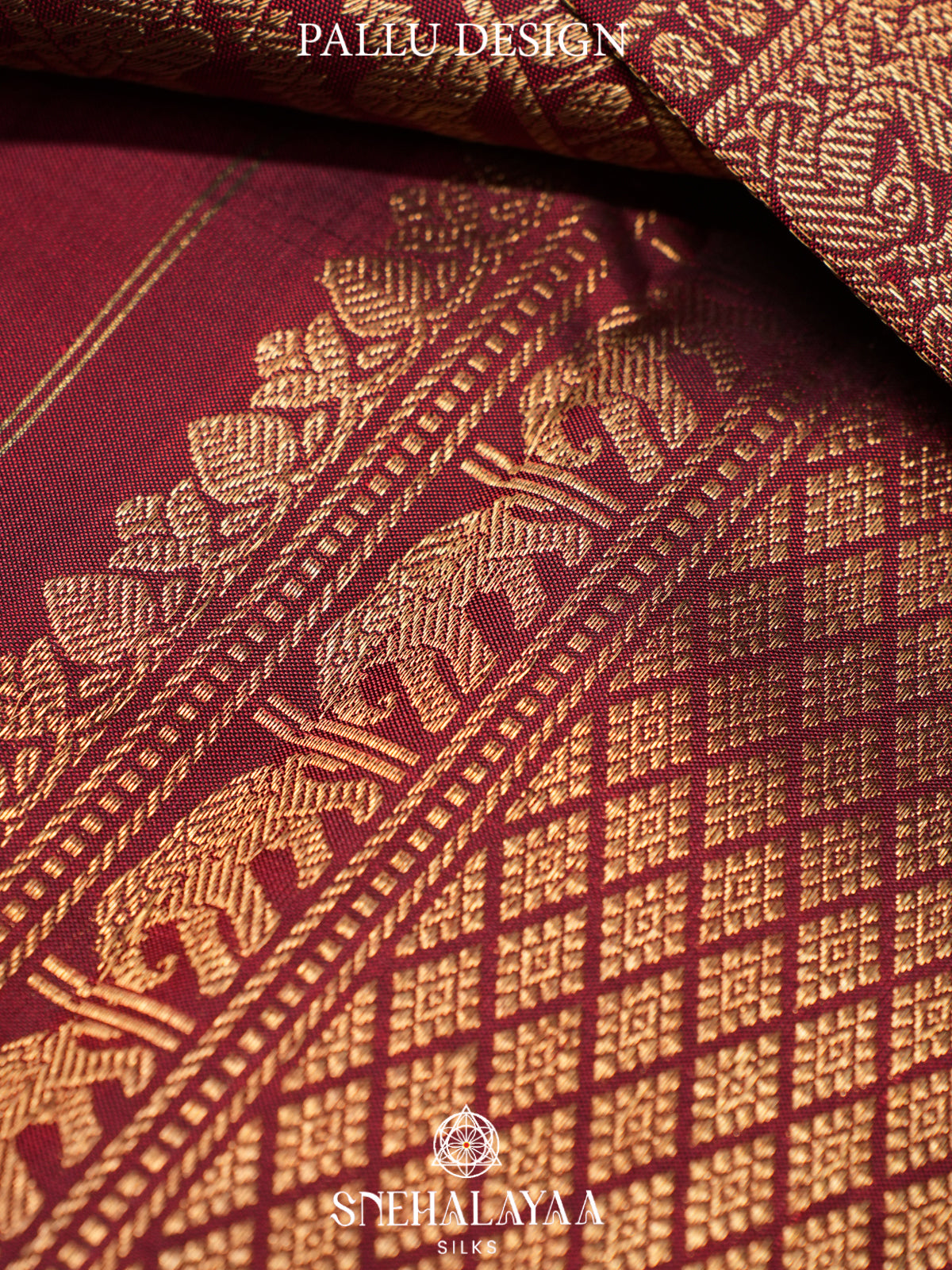 Coffee Brown Kanjivaram Silk Saree