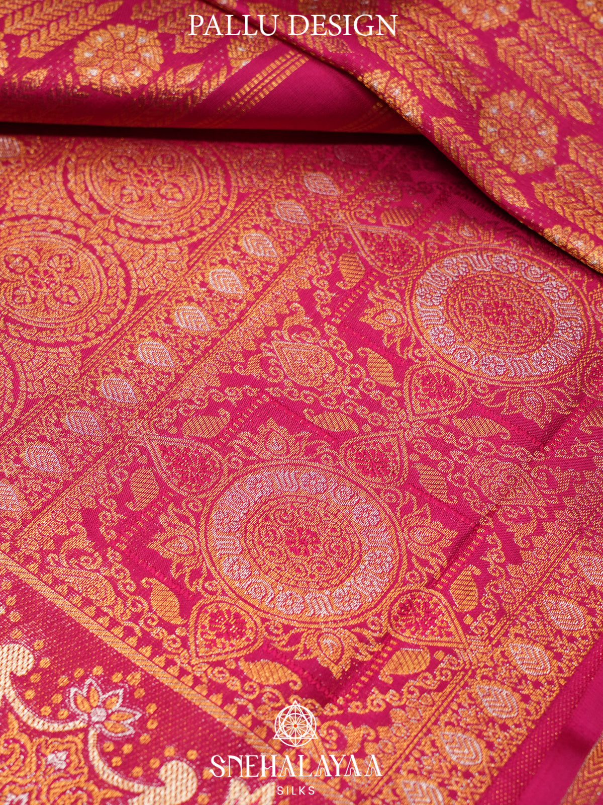 Pink Kanjivaram Silk Saree