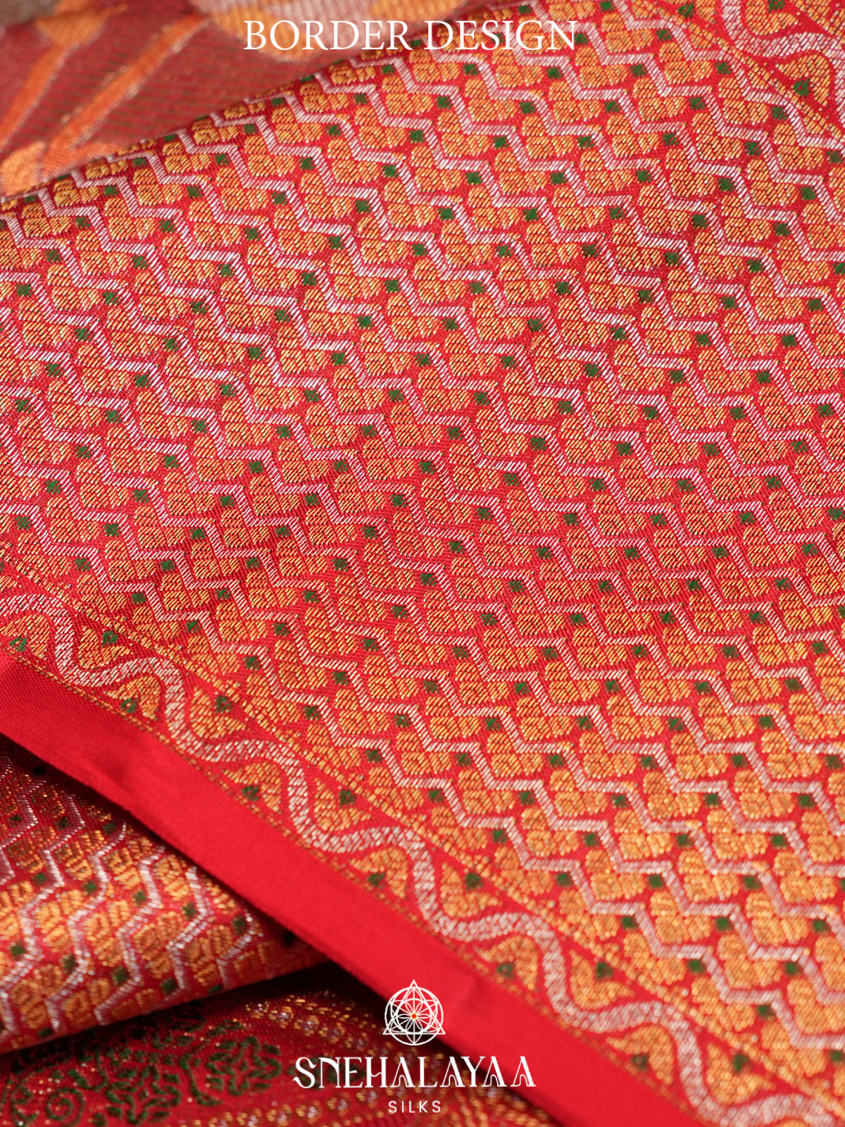 Red Kanjivaram Silk Saree