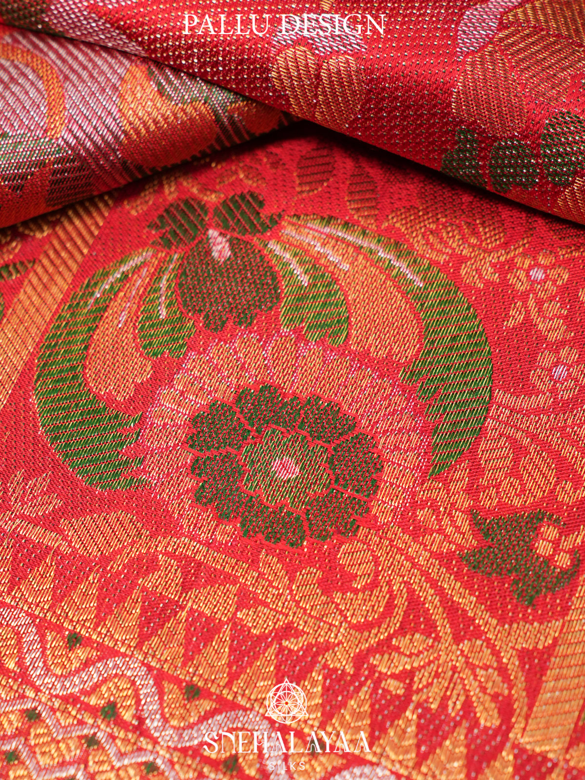 Red Kanjivaram Silk Saree