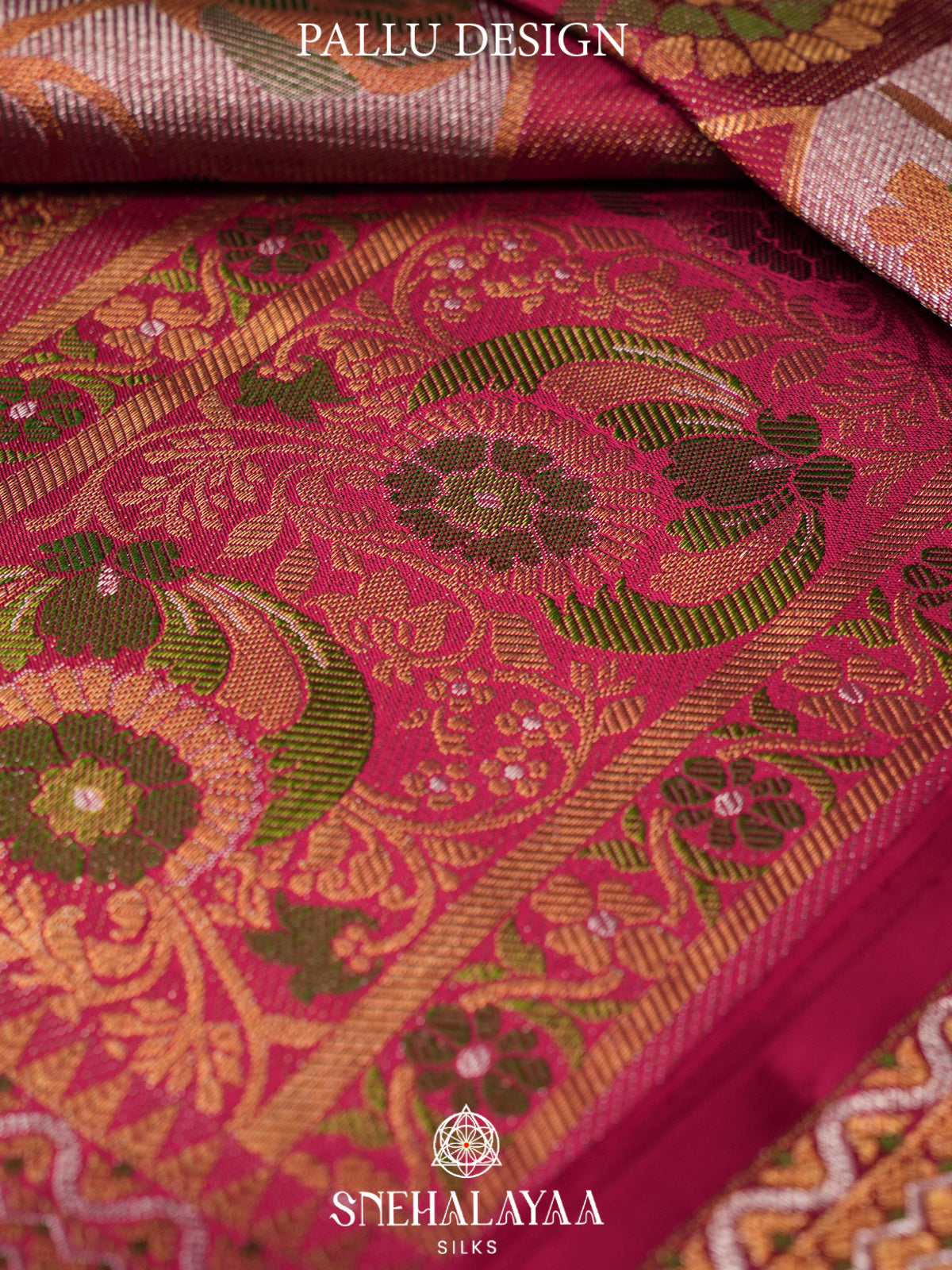 Pink Kanjivaram Silk Saree