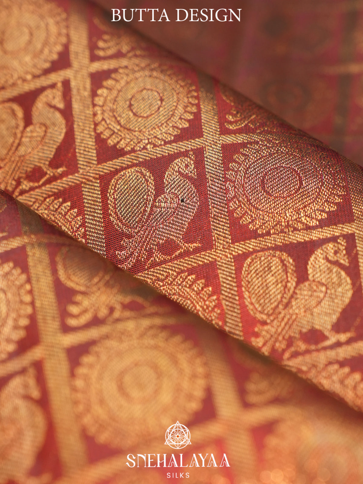 Maroon Kanjivaram Silk Saree