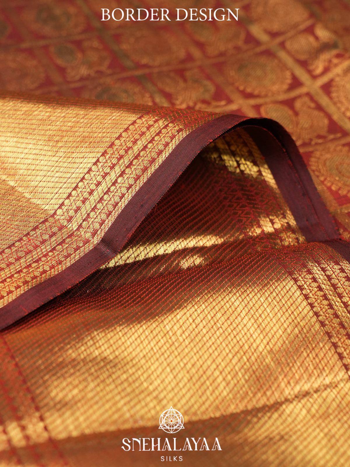 Maroon Kanjivaram Silk Saree