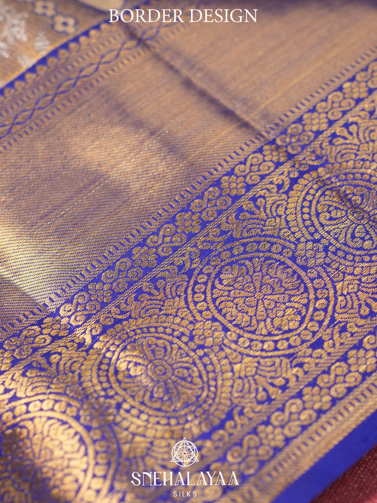 Blue Tissue Kanjivaram Silk Saree