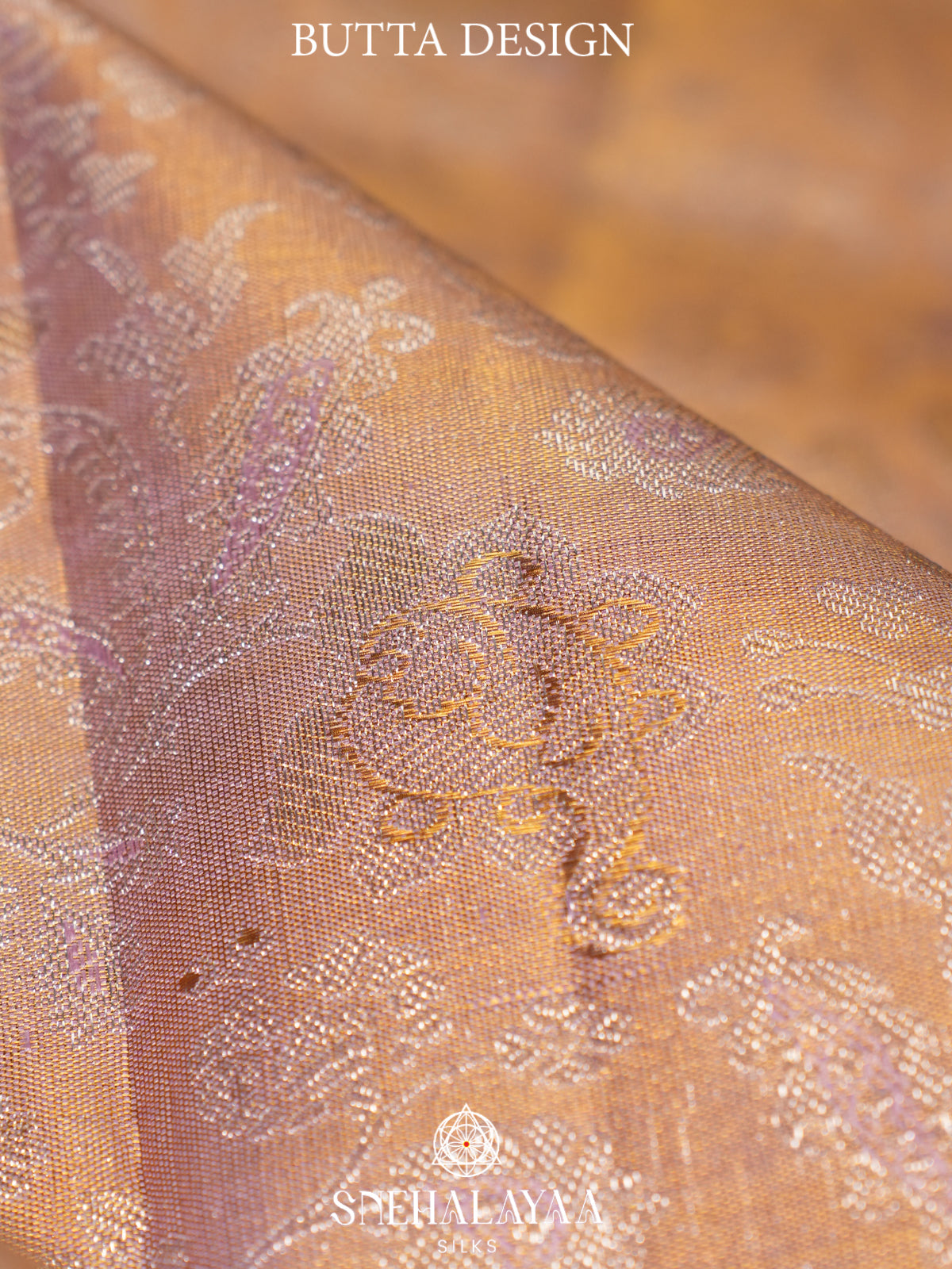 Rose Pink Tissue Kanjivaram Silk Saree