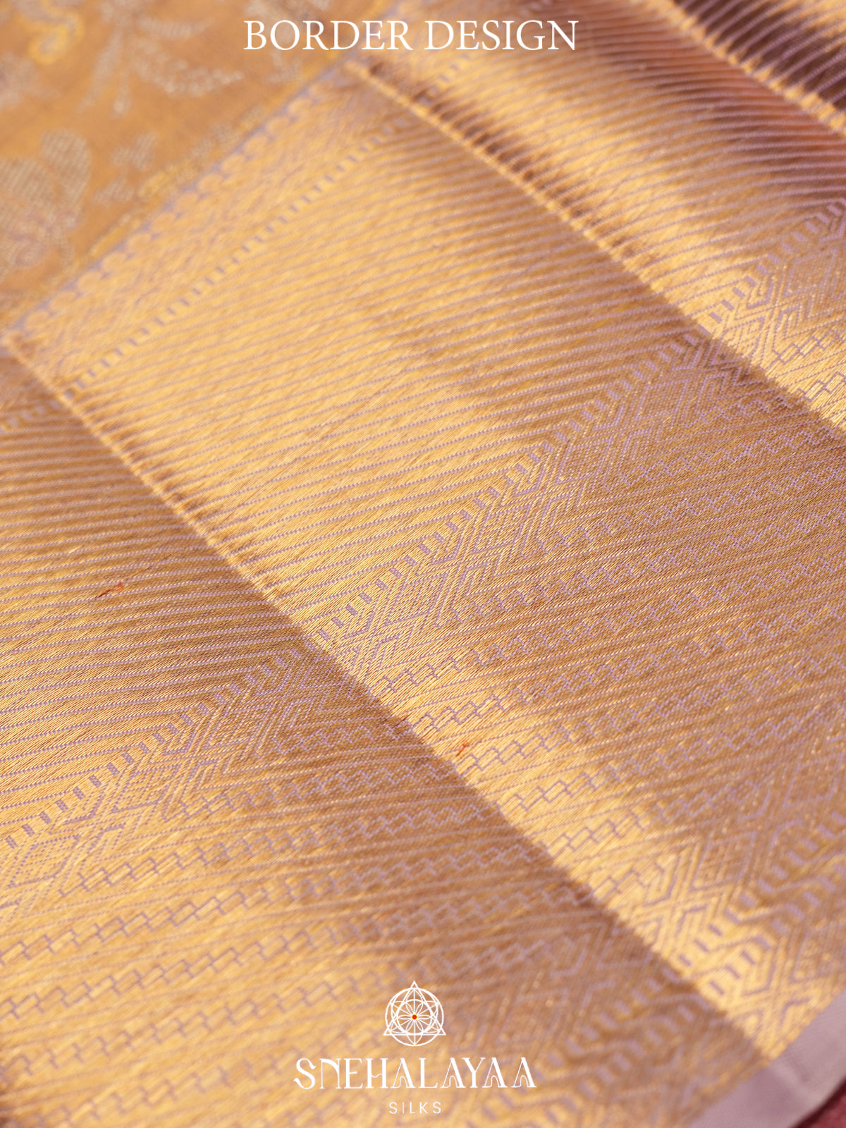 Rose Pink Tissue Kanjivaram Silk Saree