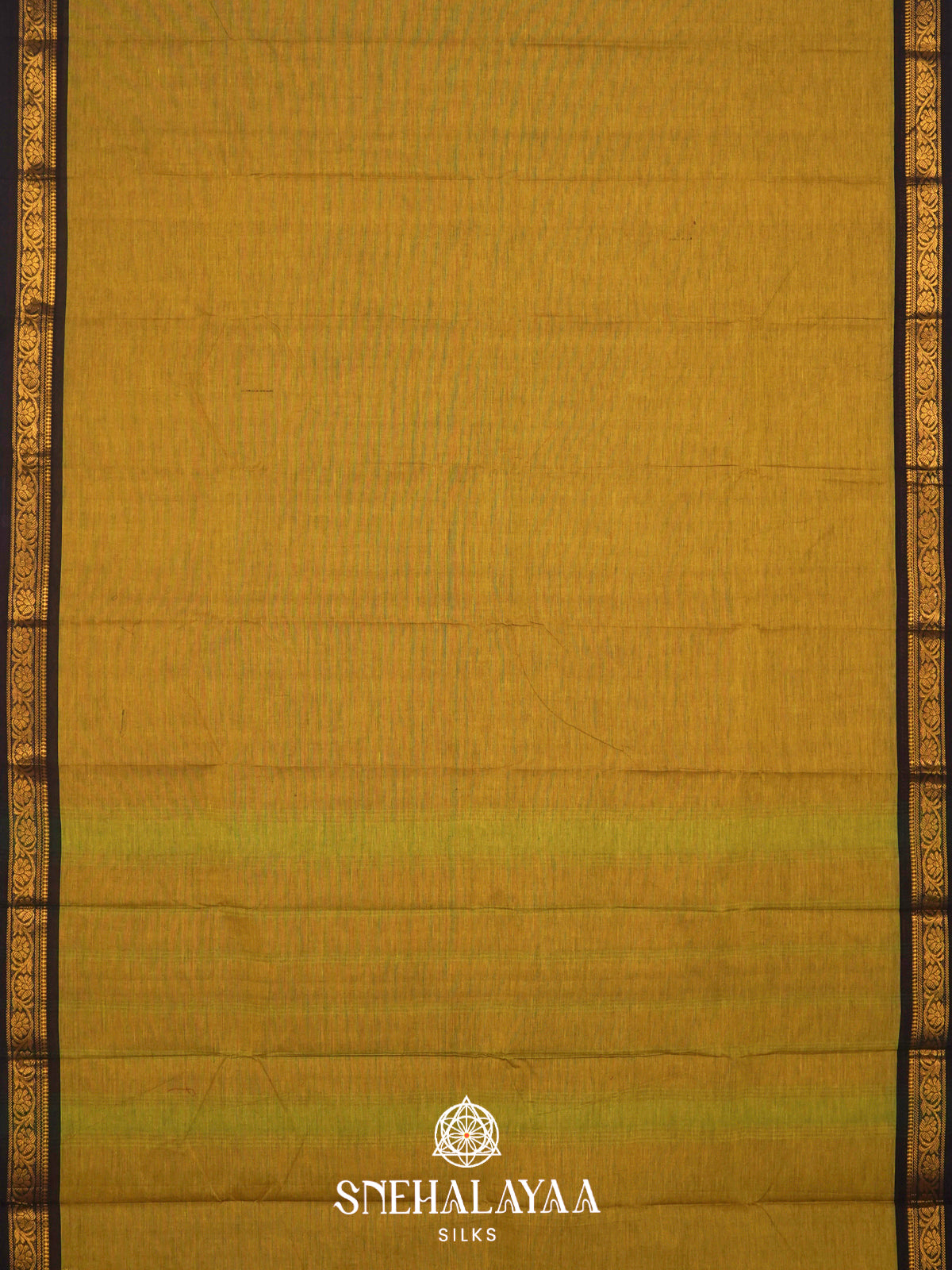 Mahendi Green Chettinad Cotton Saree