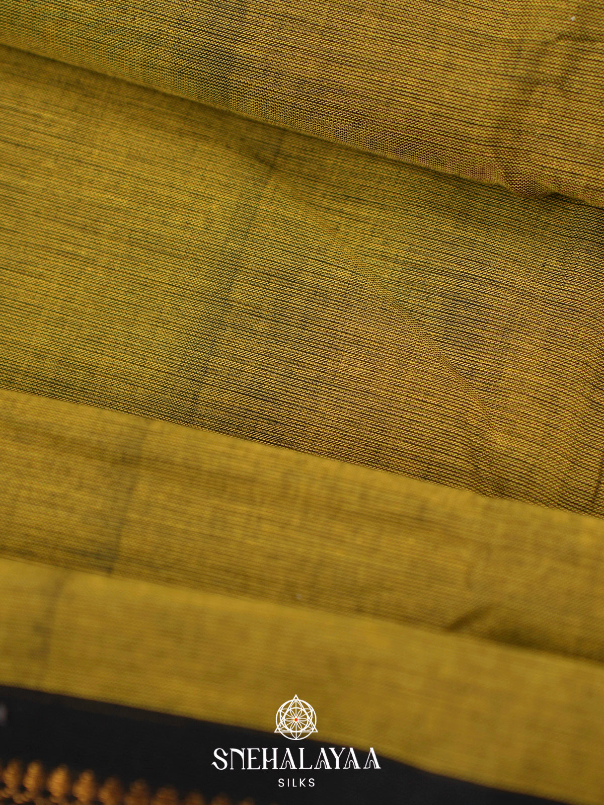 Olive Green Chettinad Cotton Saree