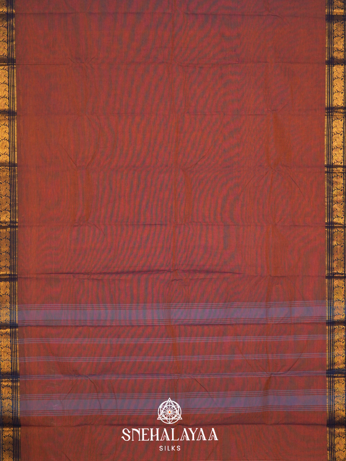 Brown Chettinad Cotton Saree
