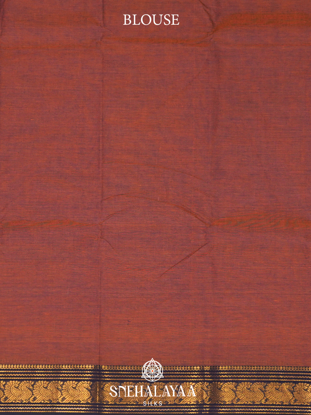 Brown Chettinad Cotton Saree
