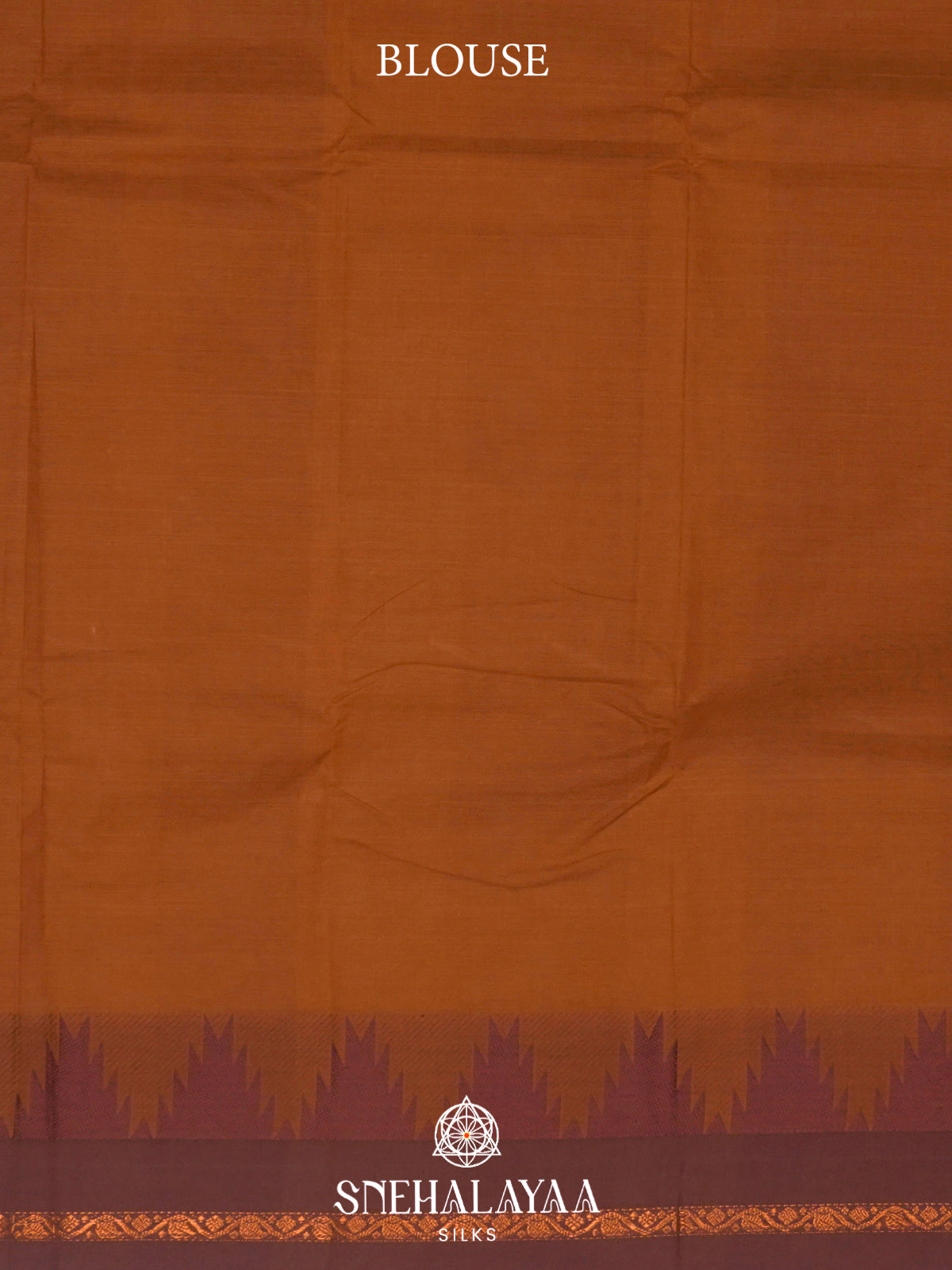 Brown Chettinad Cotton Saree