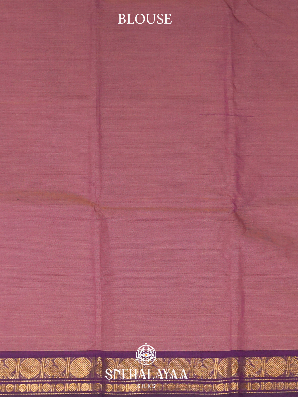 Mauve Pink Chettinad Cotton Saree