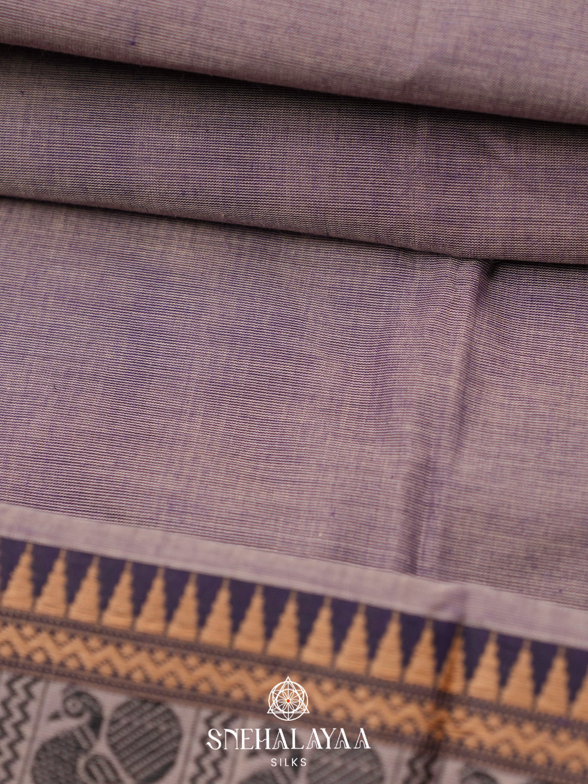 Grey Chettinad Cotton Saree