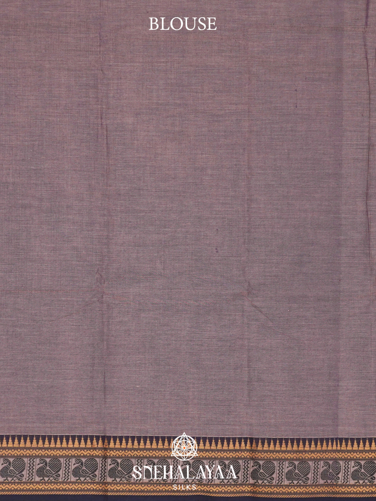 Grey Chettinad Cotton Saree
