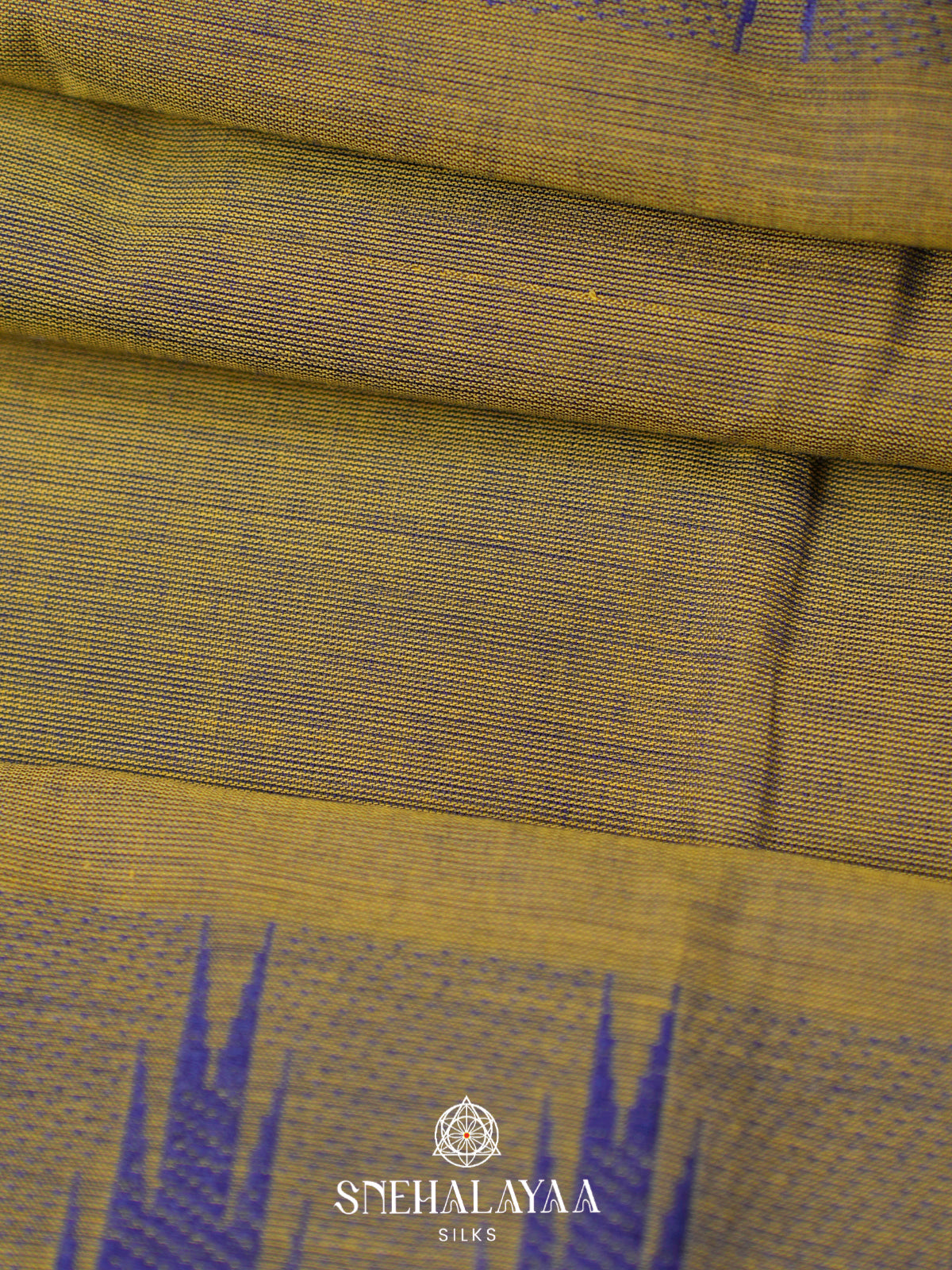 Olive Green Chettinad Cotton Saree