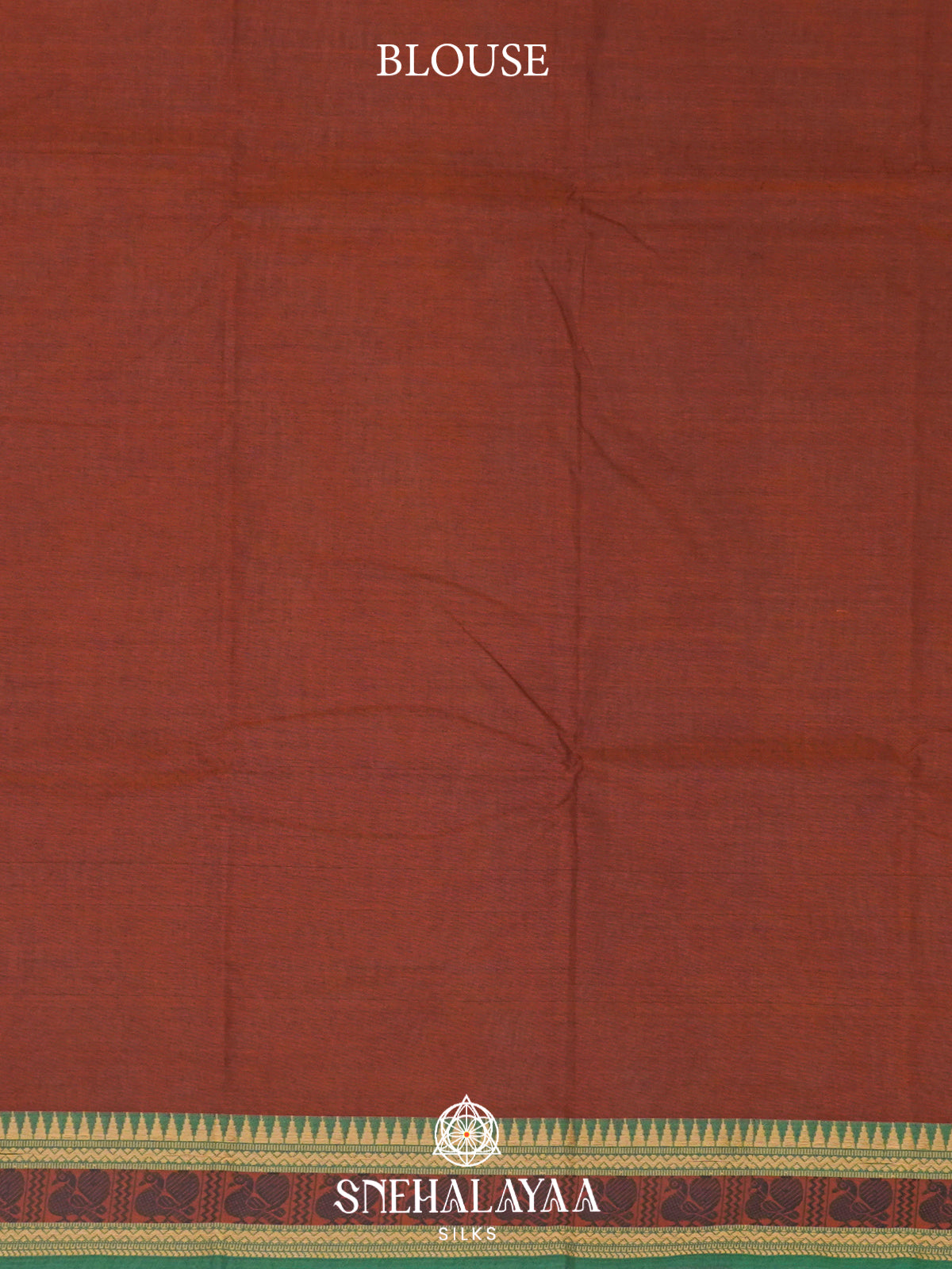 Maroon Chettinad Cotton Saree