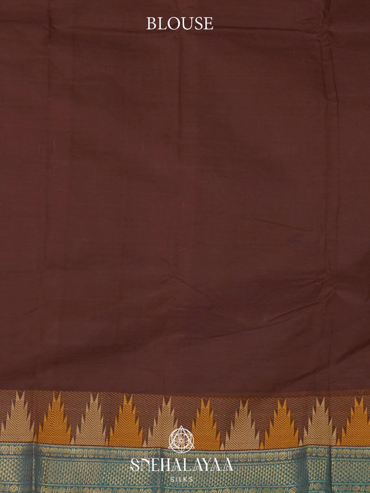 Brown Chettinad Cotton Saree