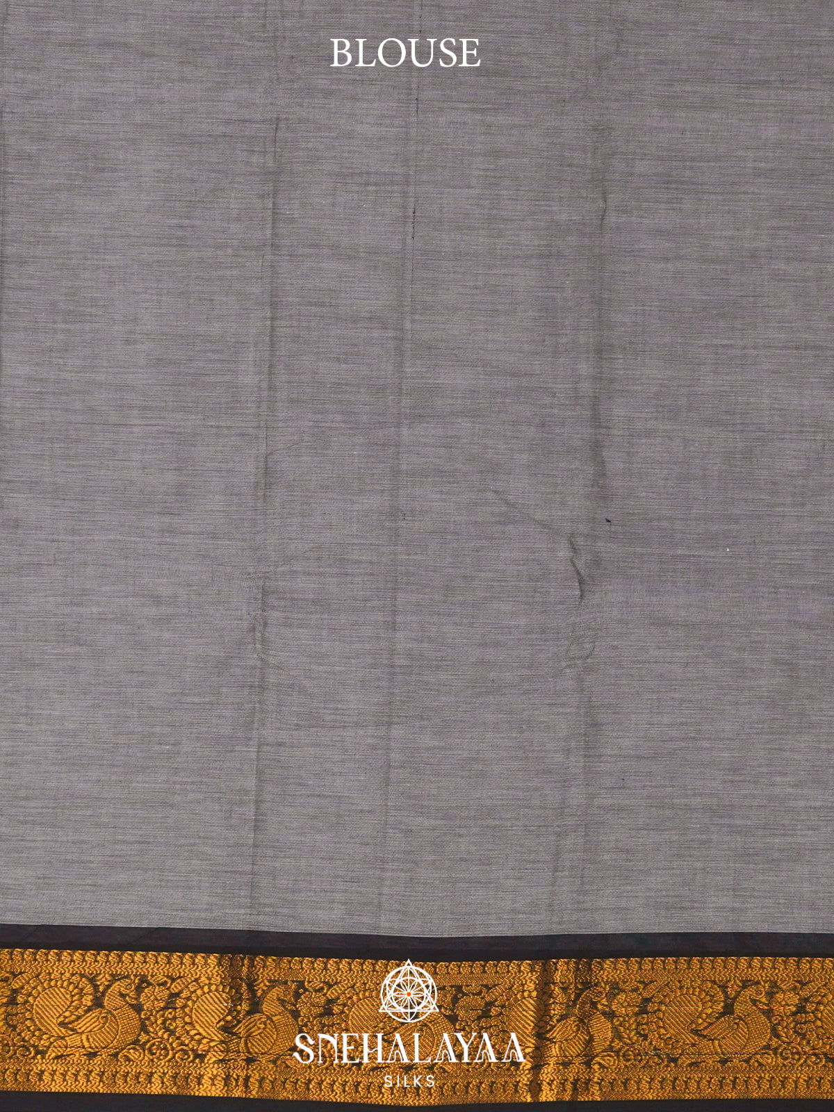 Grey Chettinad Cotton Saree