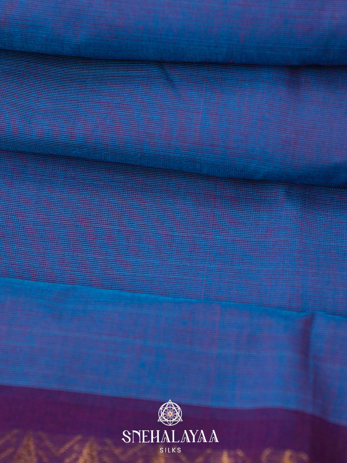 Blue Chettinad Cotton Saree