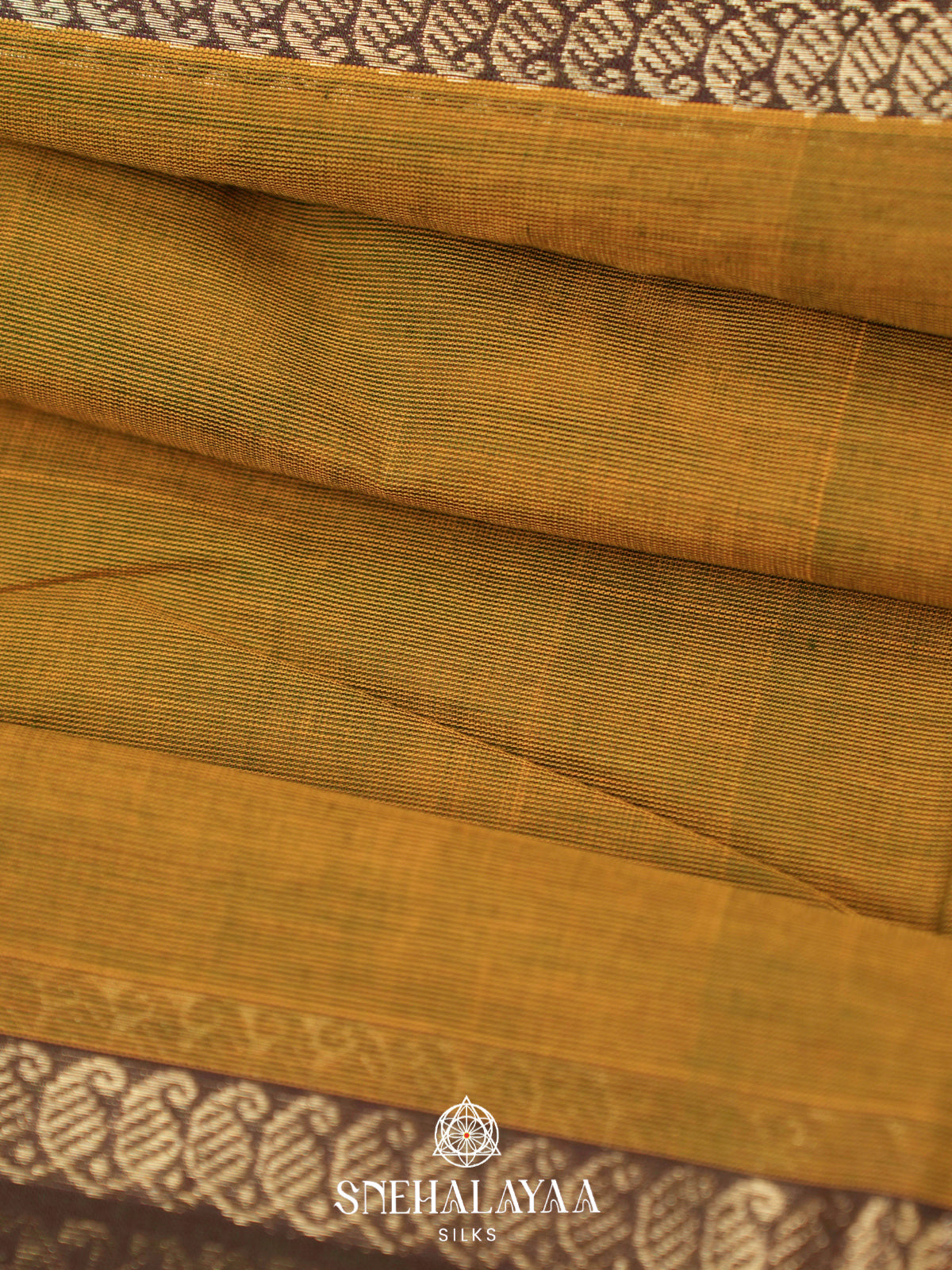 Yellow Chettinad Cotton Saree