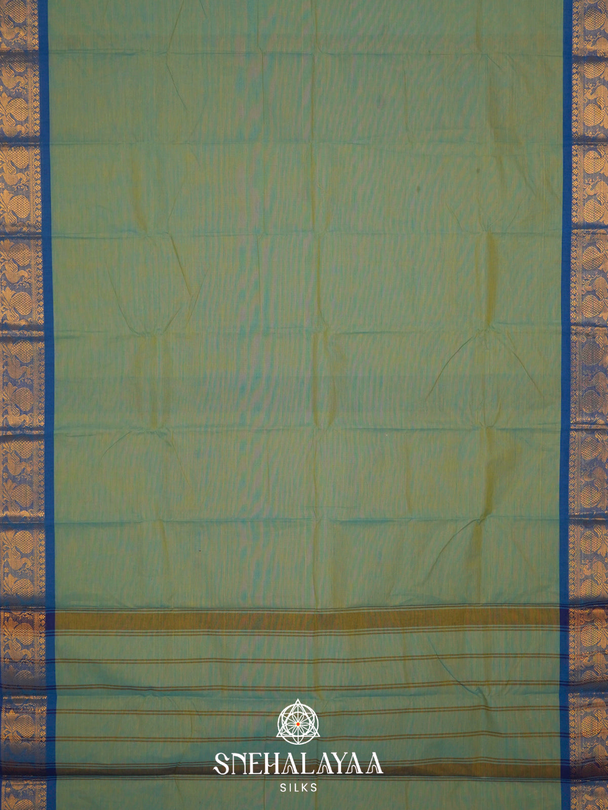 Green Chettinad Cotton Saree