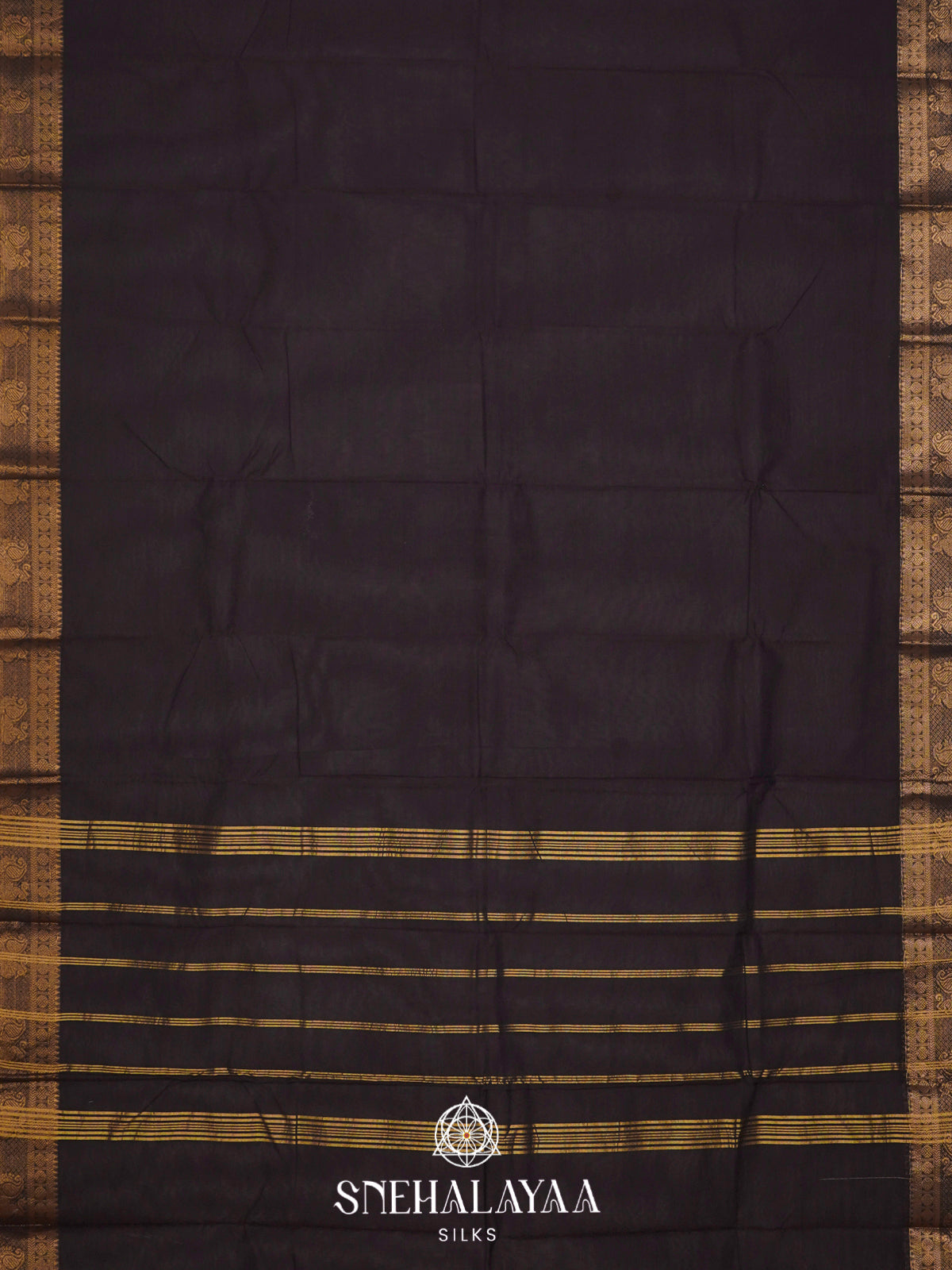 Coffee Brown Chettinad Cotton Saree