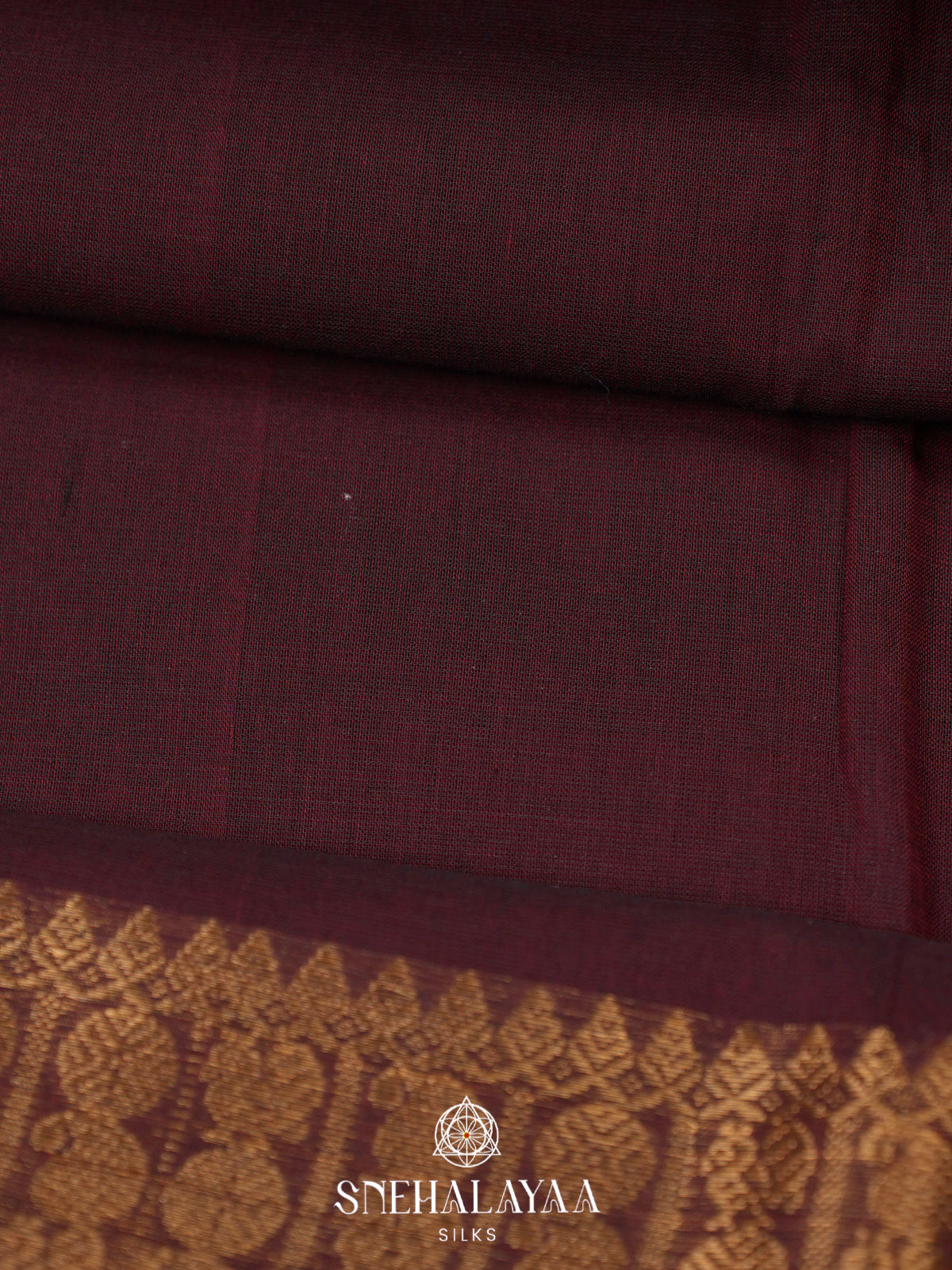 Brown Chettinad Cotton Saree