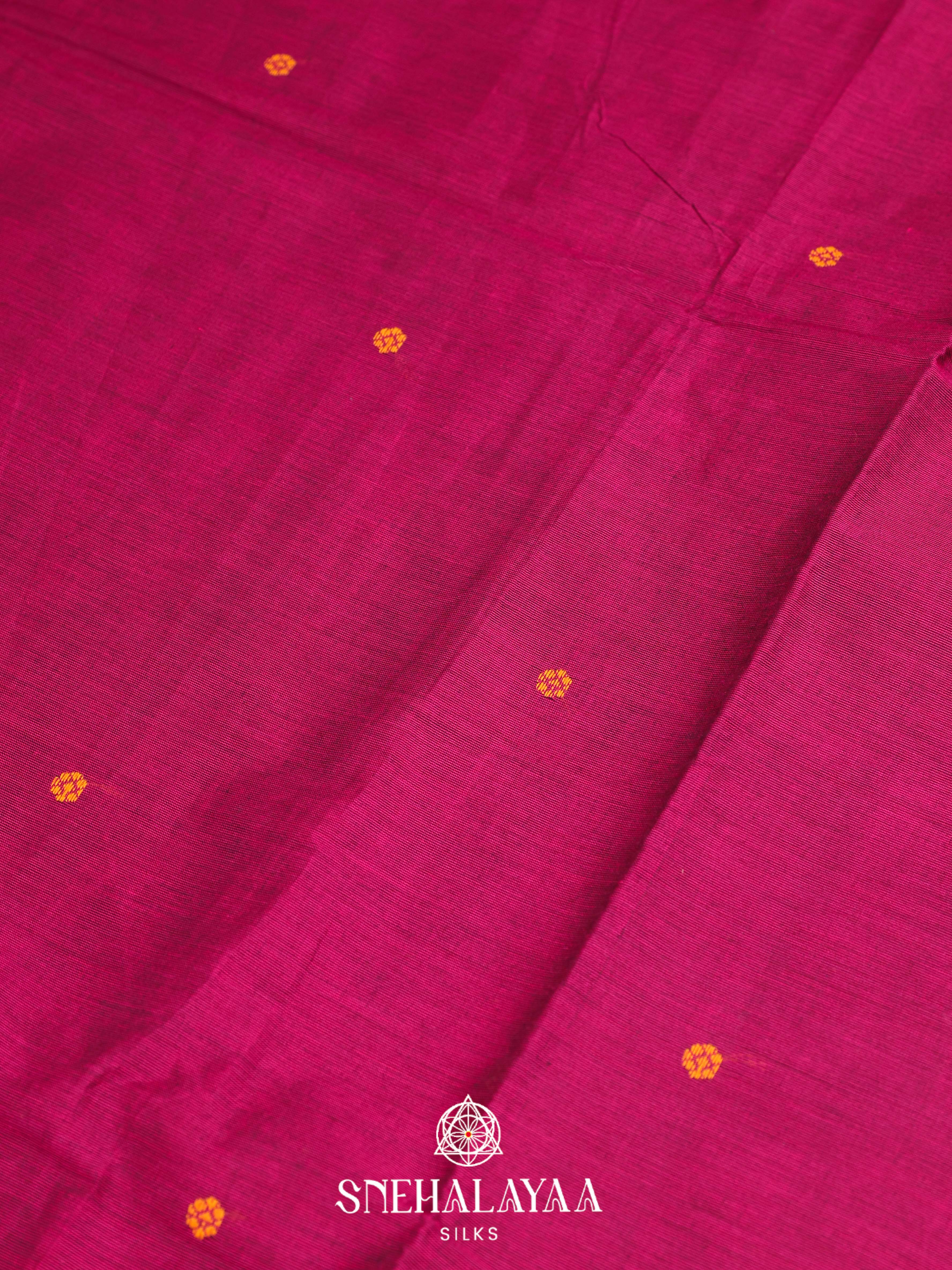Purple Chettinad Cotton Saree