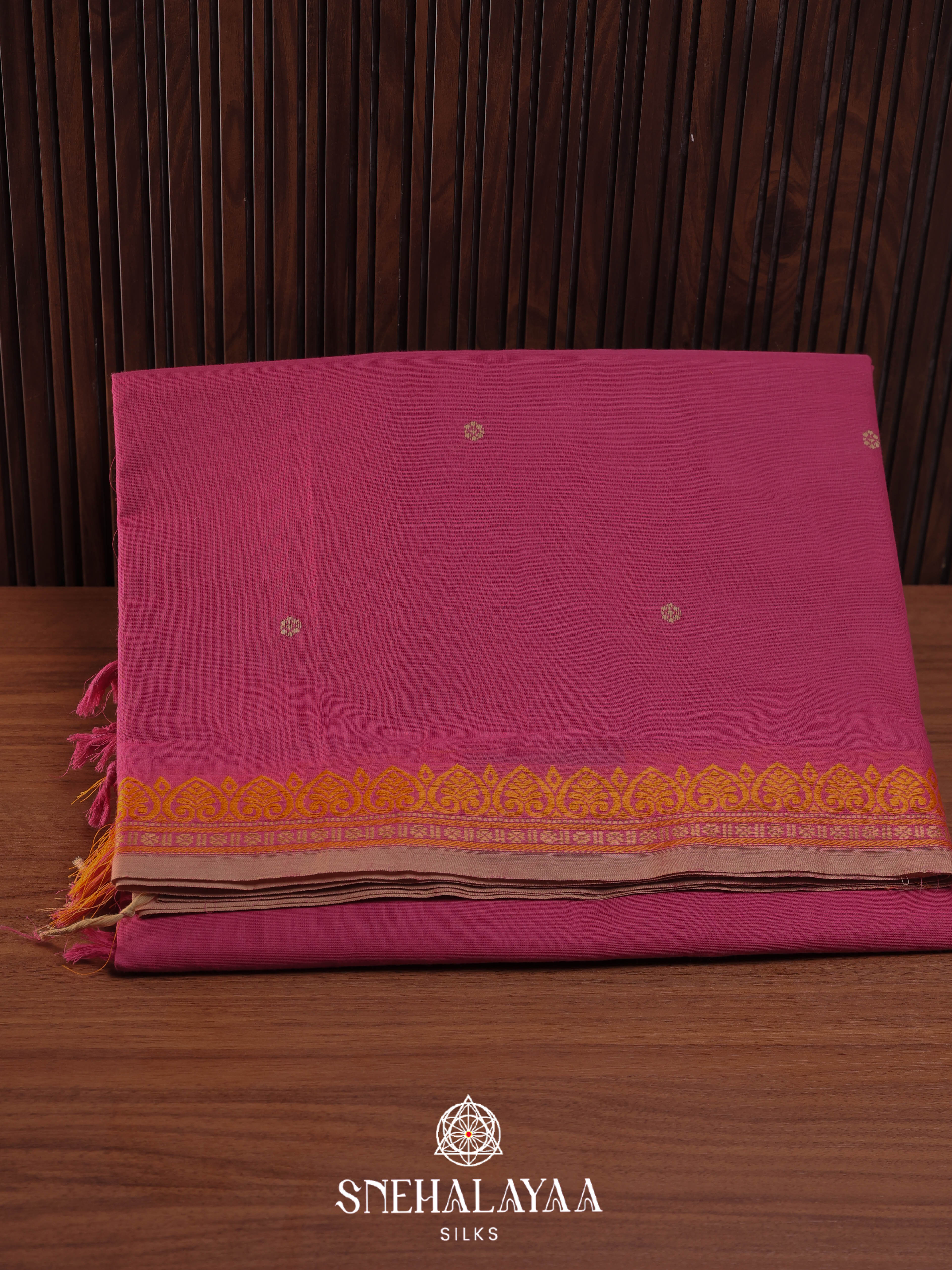 Pista Green Chettinad Cotton Saree