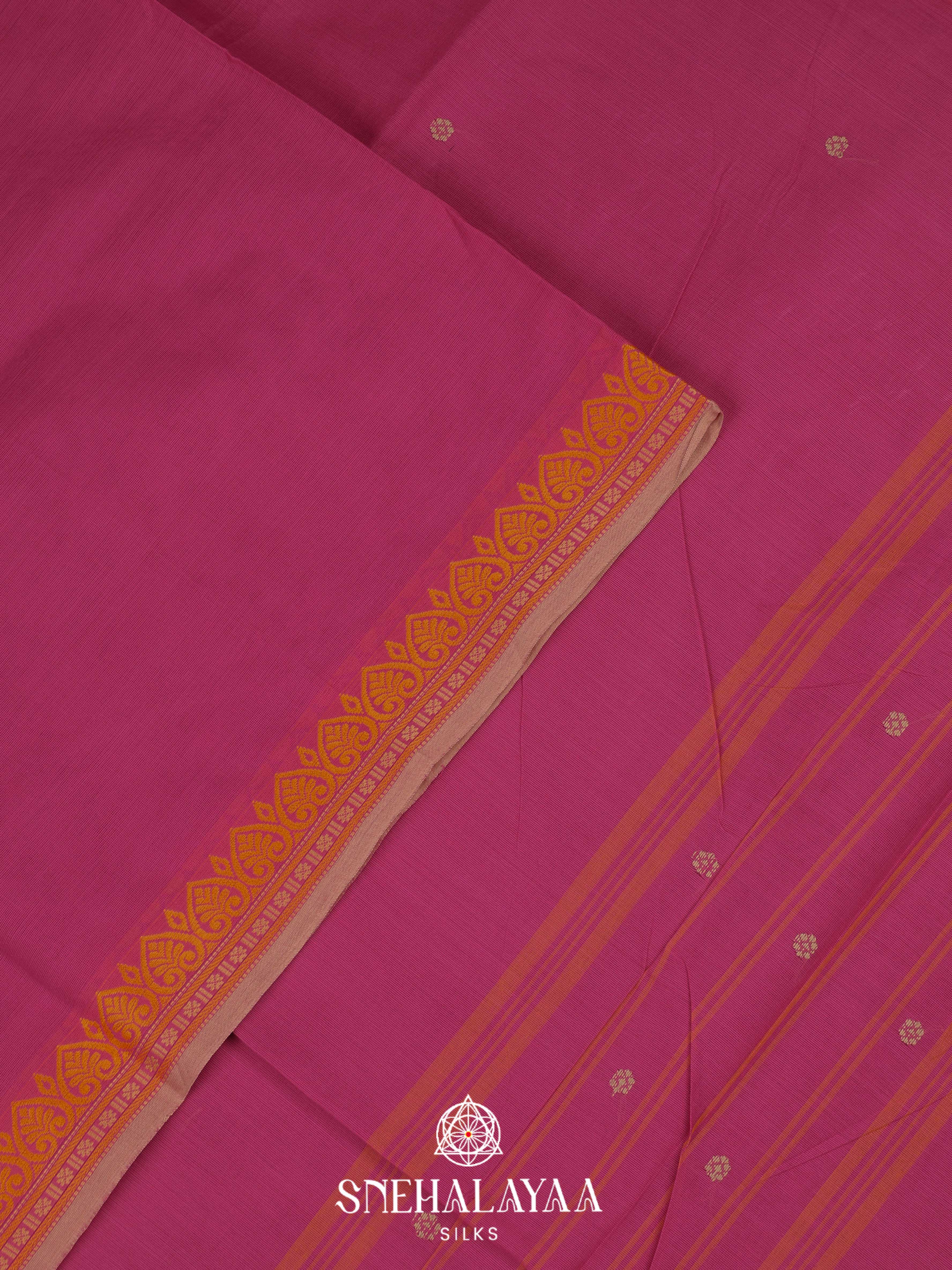 Pista Green Chettinad Cotton Saree