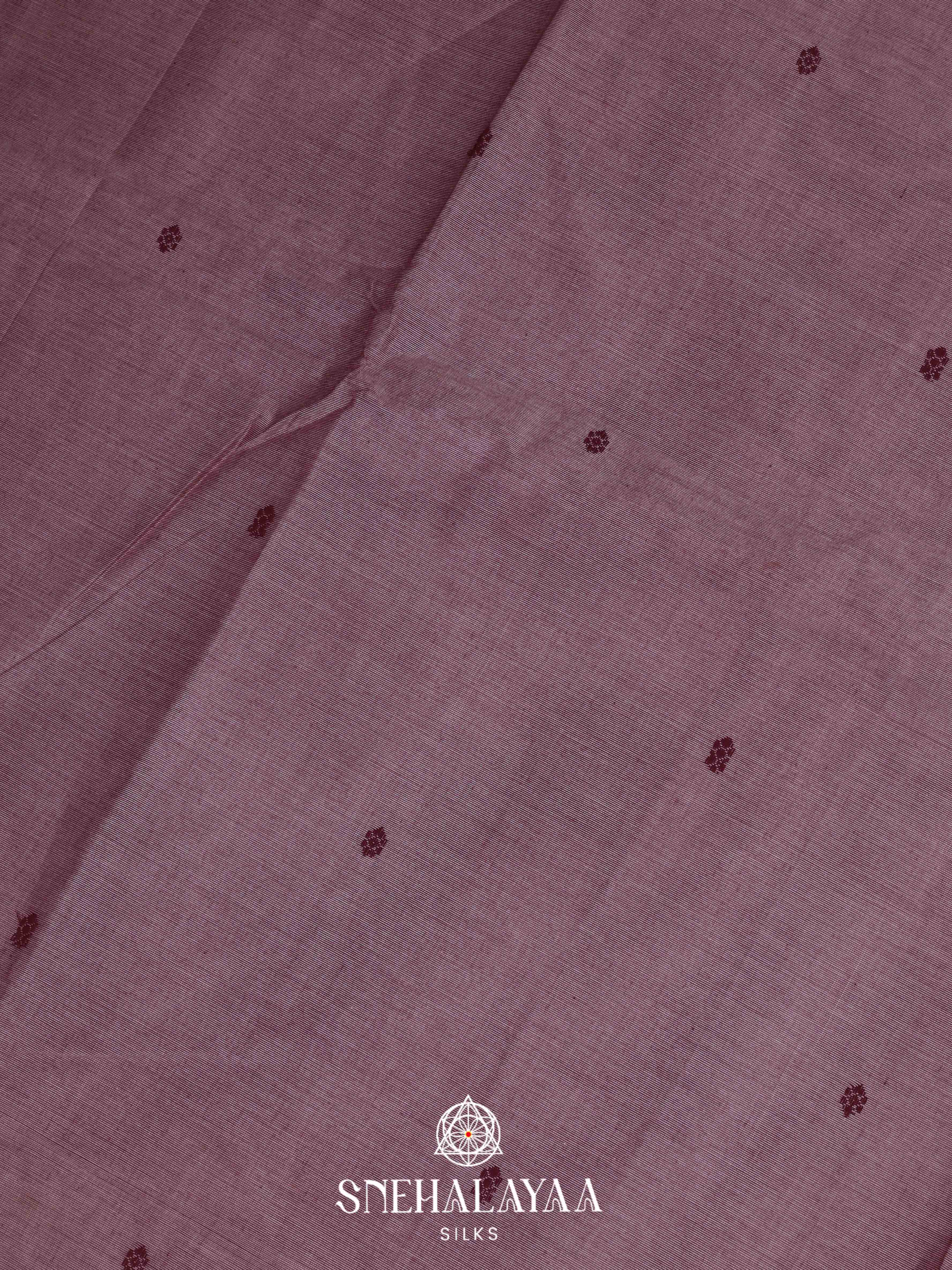 Burnt Orange  Chettinad Cotton Saree