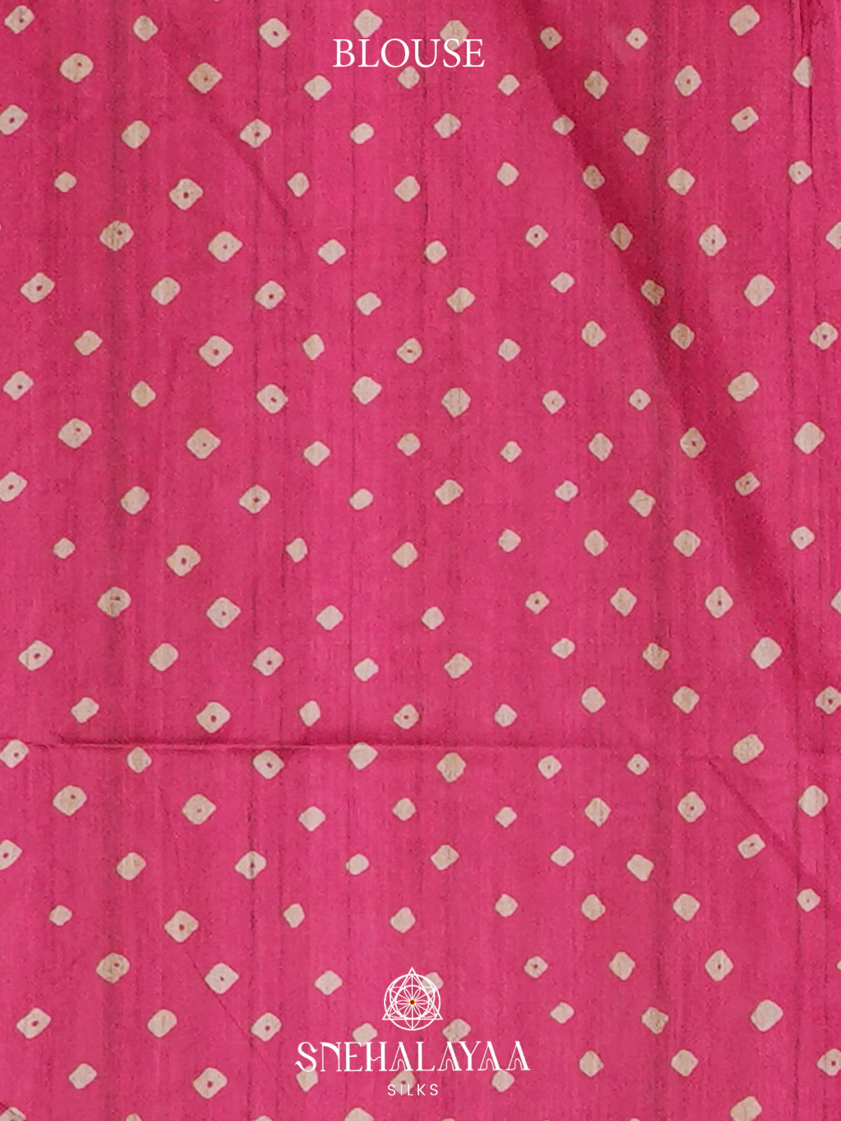 Pink  Madhubani Printed Saree