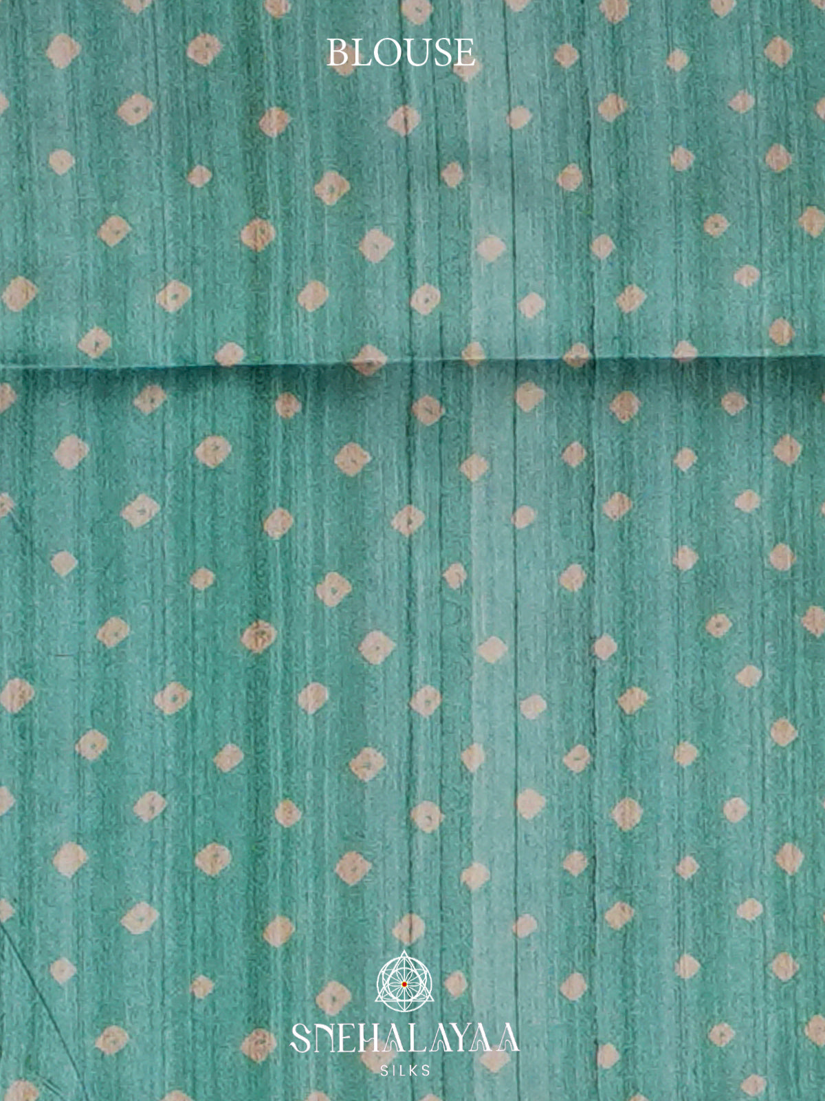 Teal Green  Madhubani Printed Saree